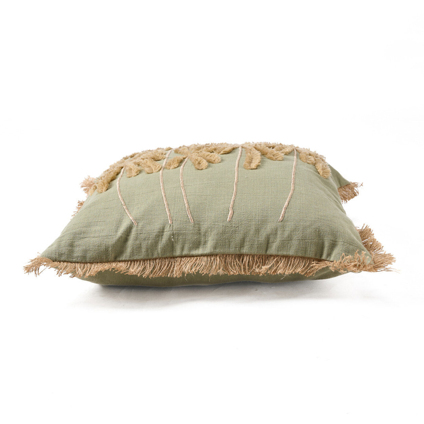 Bazar Bizar Antwerp The Tropical Breeze Cushion Cover - Forest Green