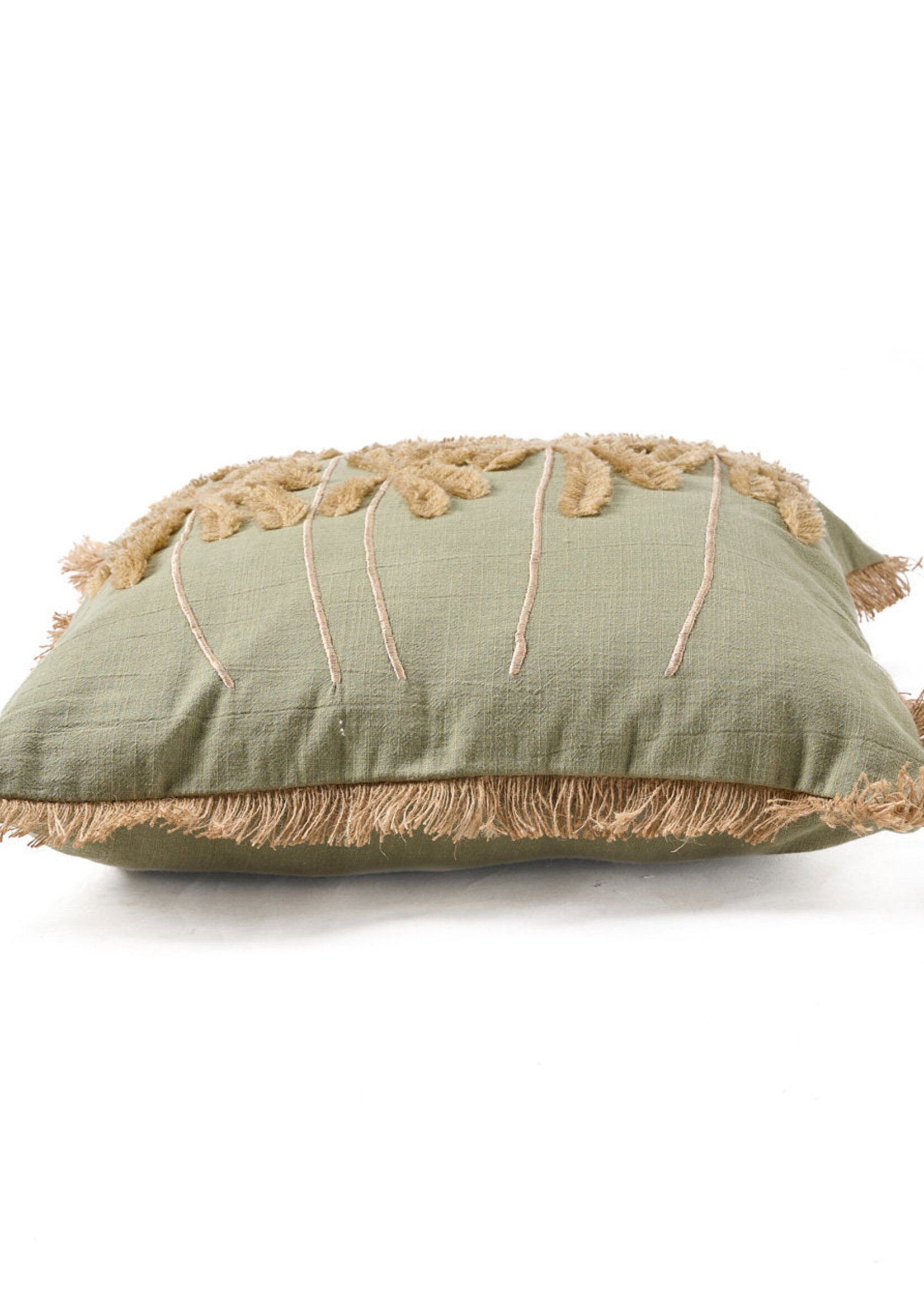 Bazar Bizar Antwerp The Tropical Breeze Cushion Cover - Forest Green