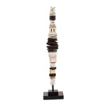 Bazar Bizar Antwerp The Money Shell on Stand - Black White - M