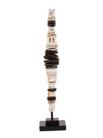Bazar Bizar Antwerp The Money Shell on Stand - Black White - M