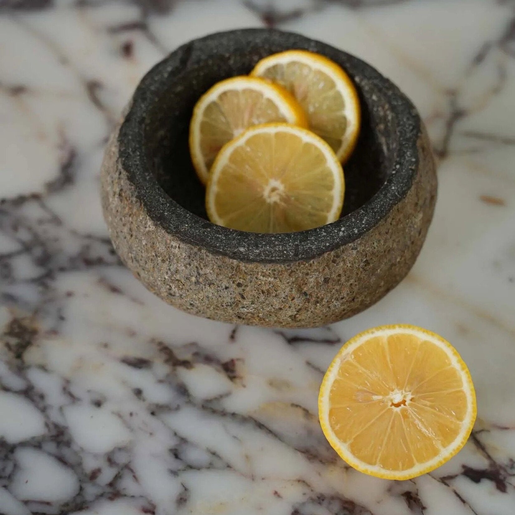 Bazar Bizar Antwerp The River Stone Bowl - Black - M