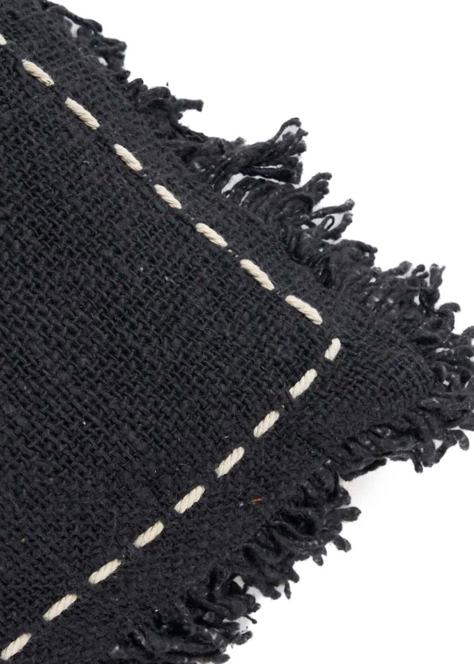 Bazar Bizar Antwerp The Kasbah Cushion Cover - Black White