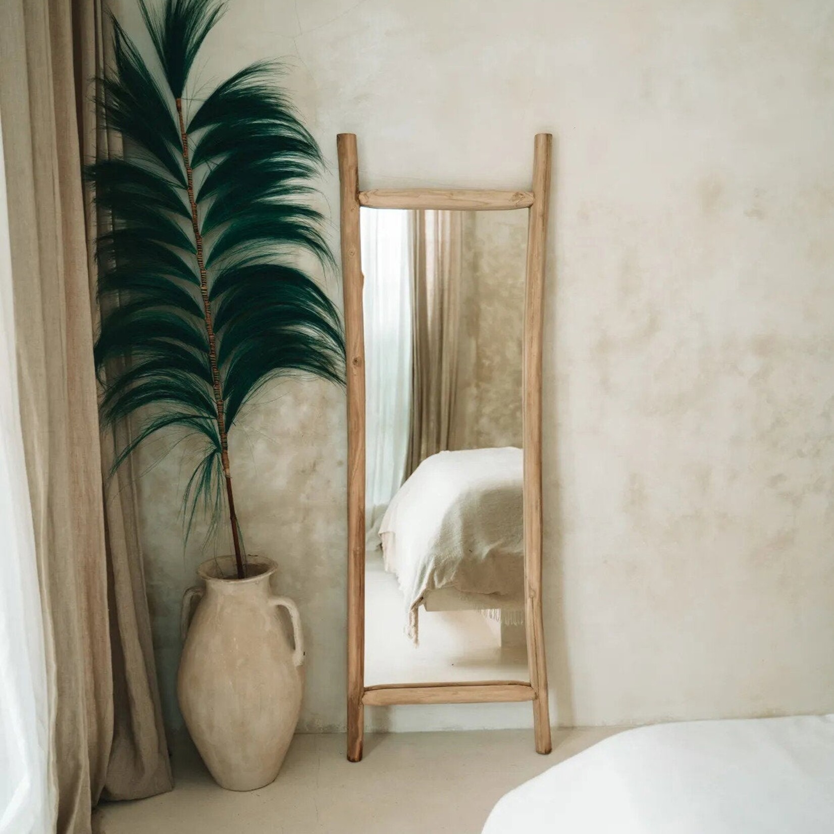 Bazar Bizar The Island Dressing Room Mirror - Natural