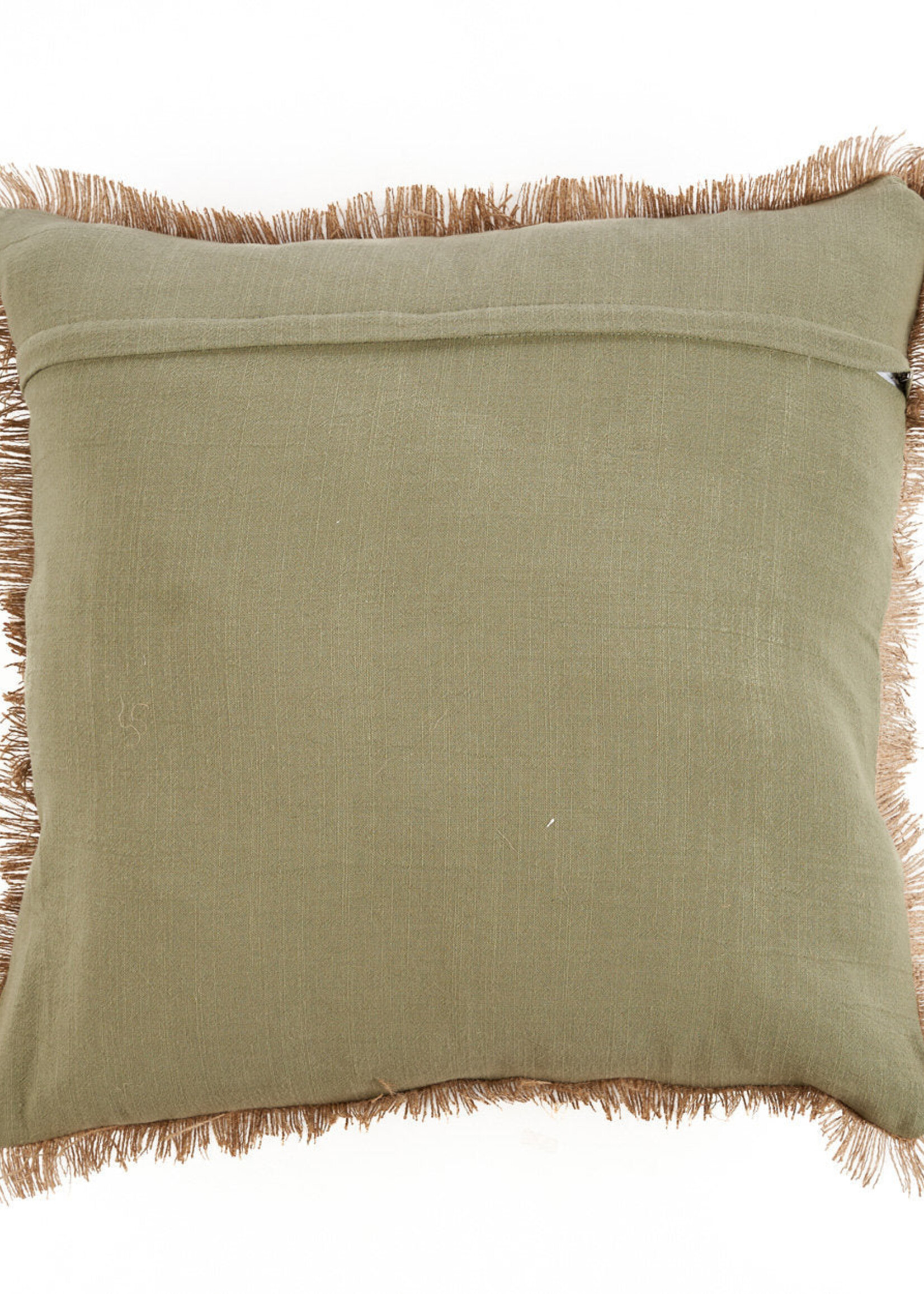 Bazar Bizar Antwerp The Tropical Breeze Cushion Cover - Forest Green