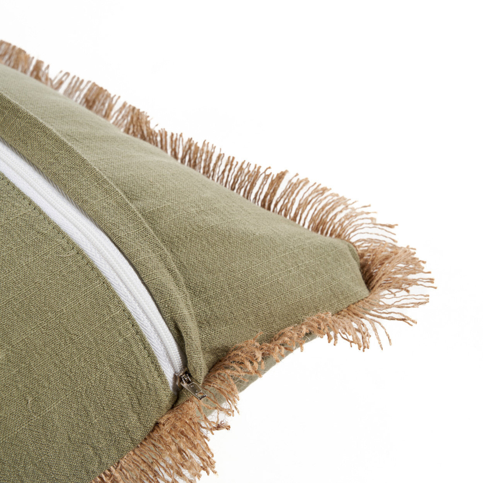 Bazar Bizar Antwerp The Tropical Breeze Cushion Cover - Forest Green