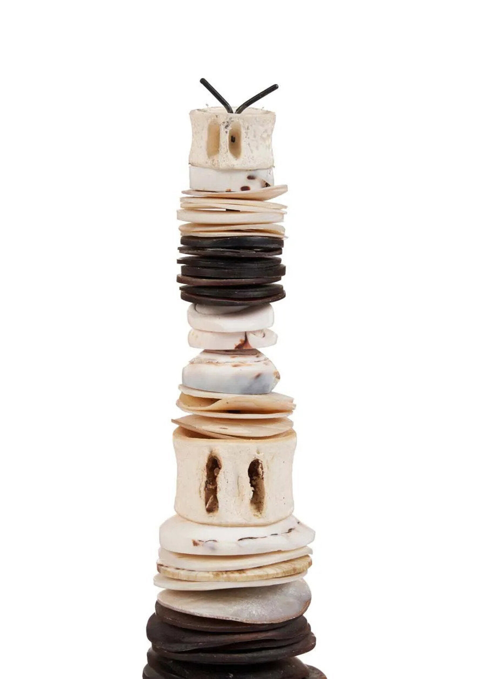 Bazar Bizar Antwerp The Money Shell on Stand - Black White - S