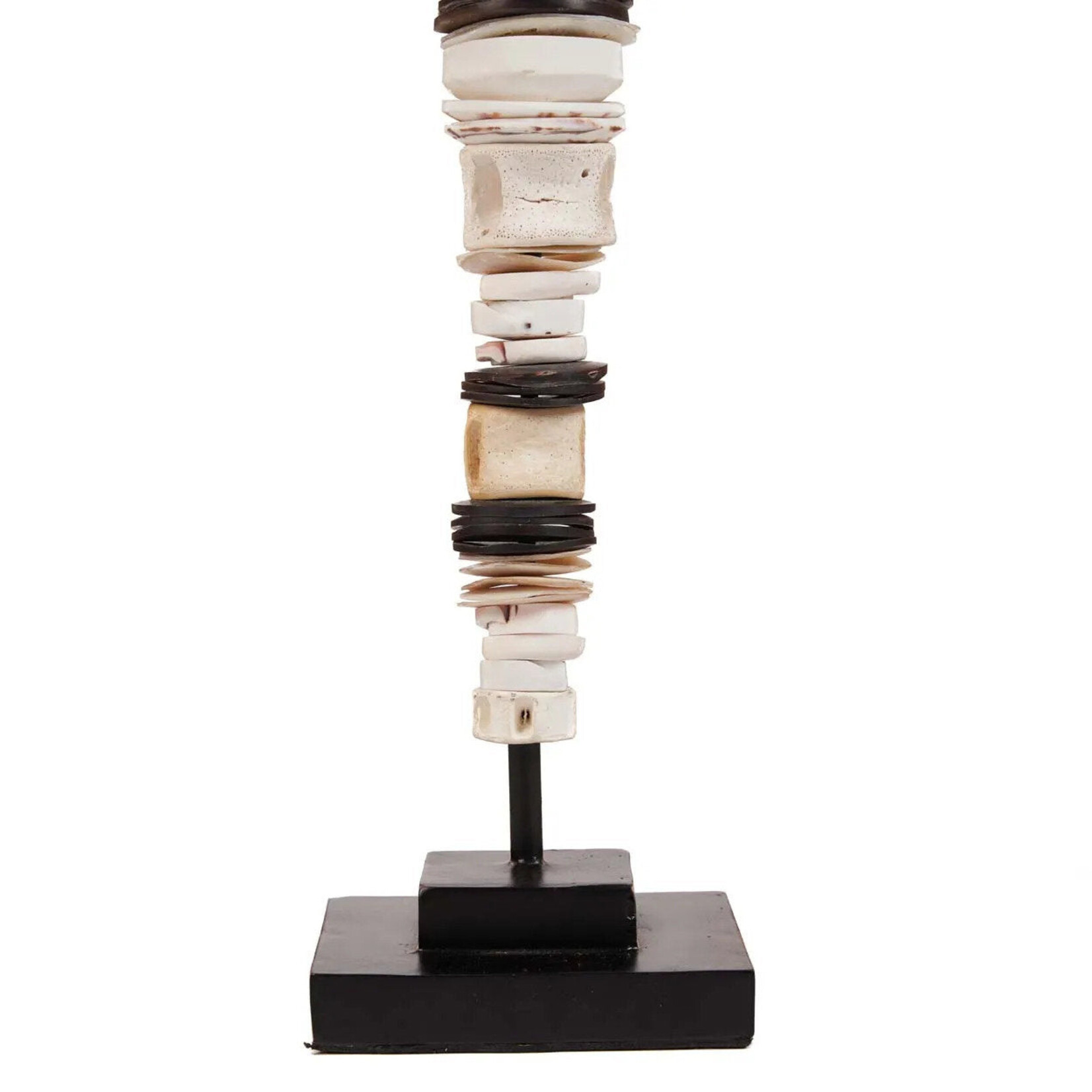Bazar Bizar Antwerp The Money Shell on Stand - Black White - M