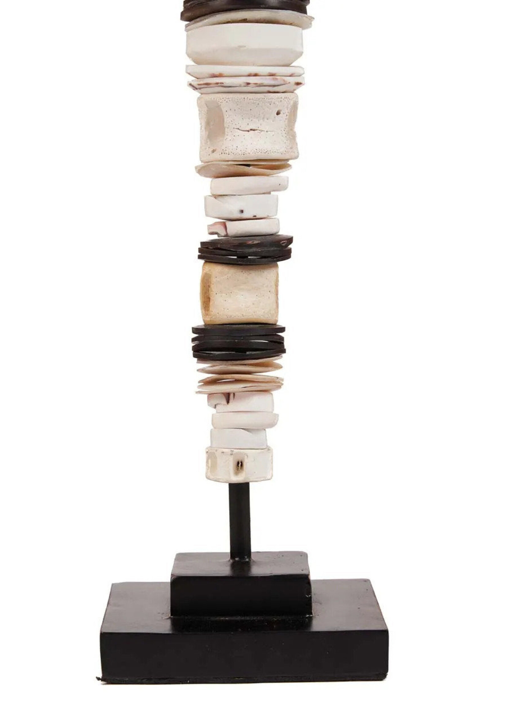 Bazar Bizar Antwerp The Money Shell on Stand - Black White - M