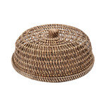 Bazar Bizar Antwerp The Rattan Food Cover - Natural Brown - L