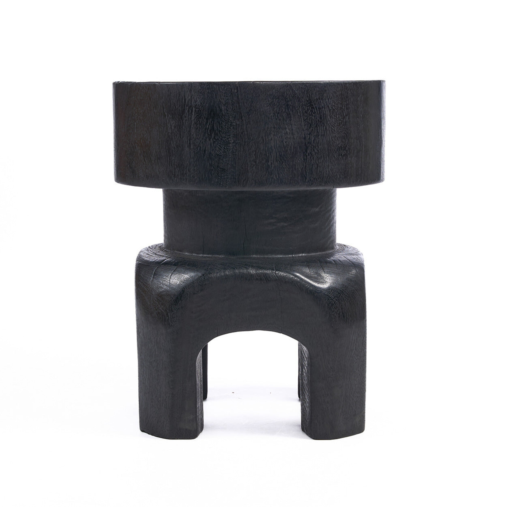 Bazar Bizar Antwerp The Squat Spot Stool - Black