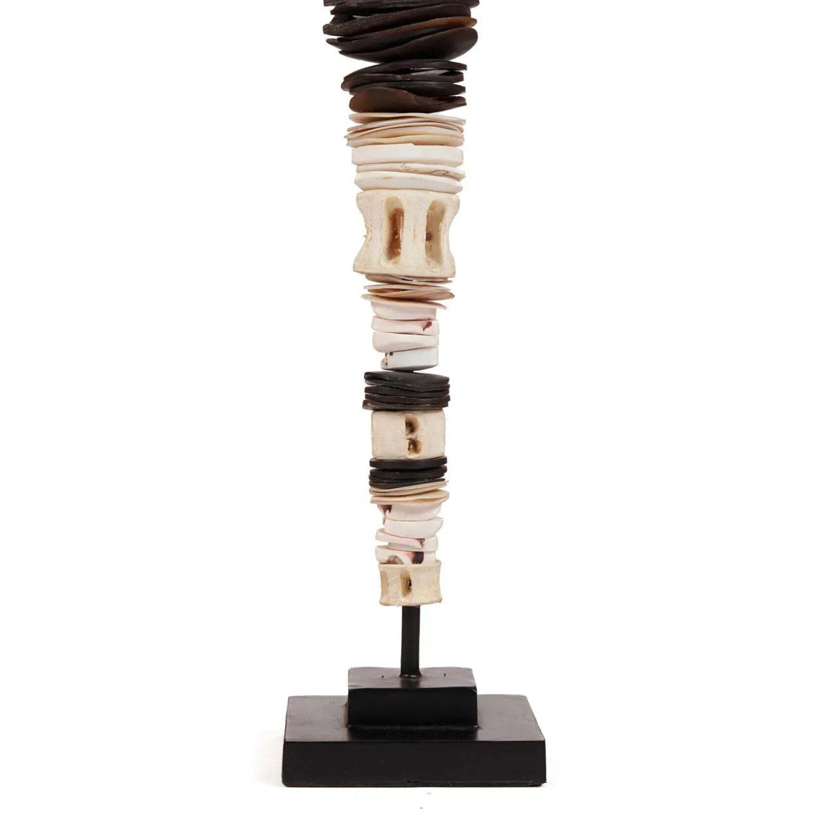 Bazar Bizar Antwerp The Money Shell on Stand - Black White - L