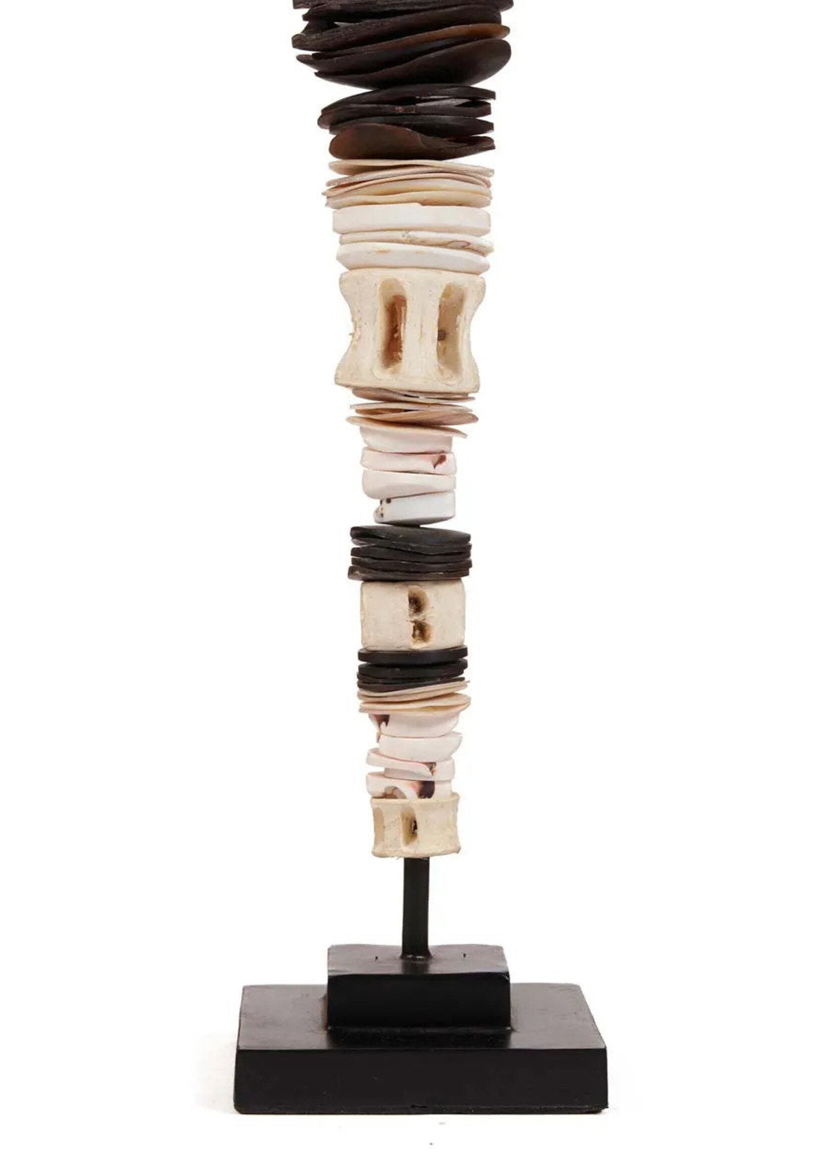 Bazar Bizar Antwerp The Money Shell on Stand - Black White - L