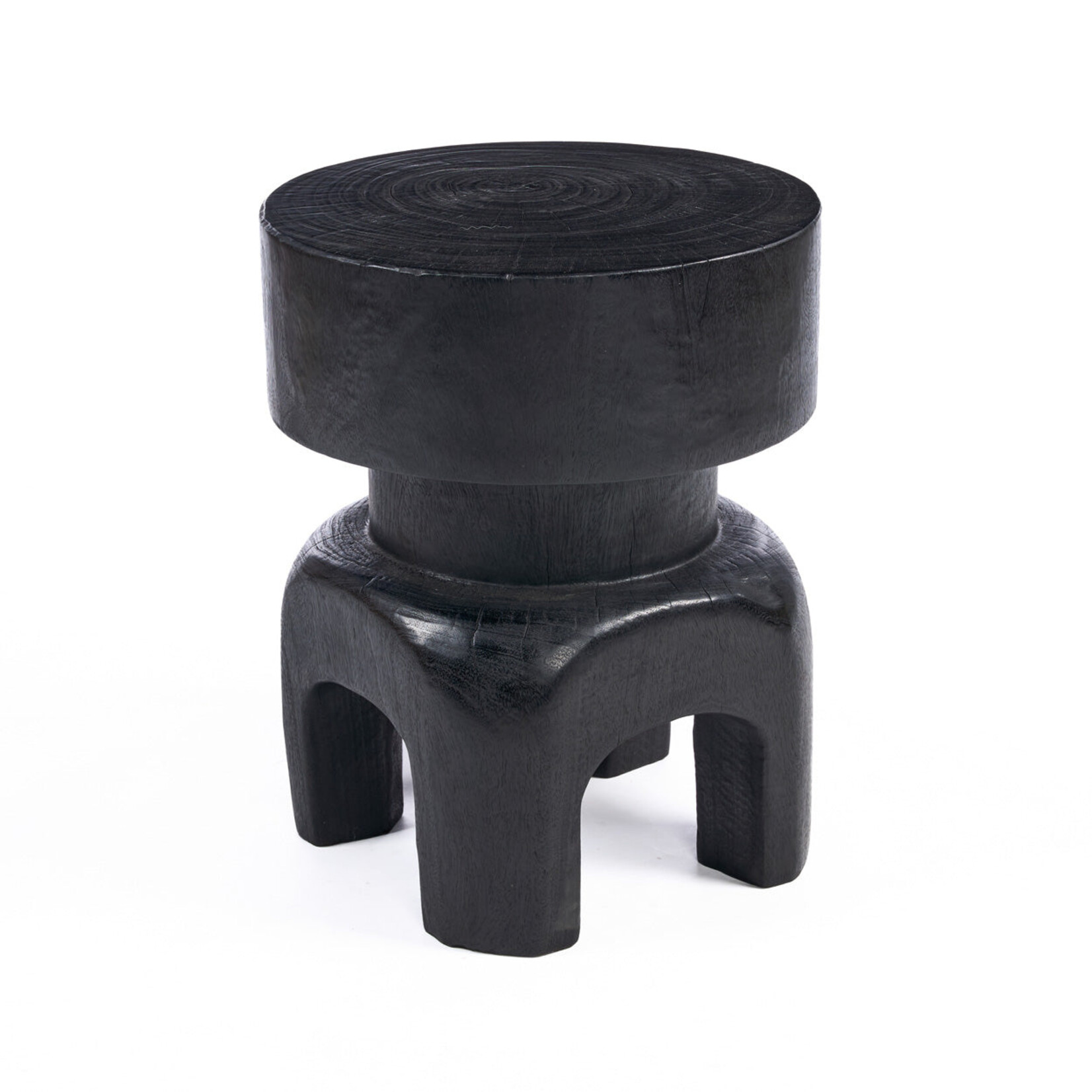 Bazar Bizar Antwerp The Squat Spot Stool - Black