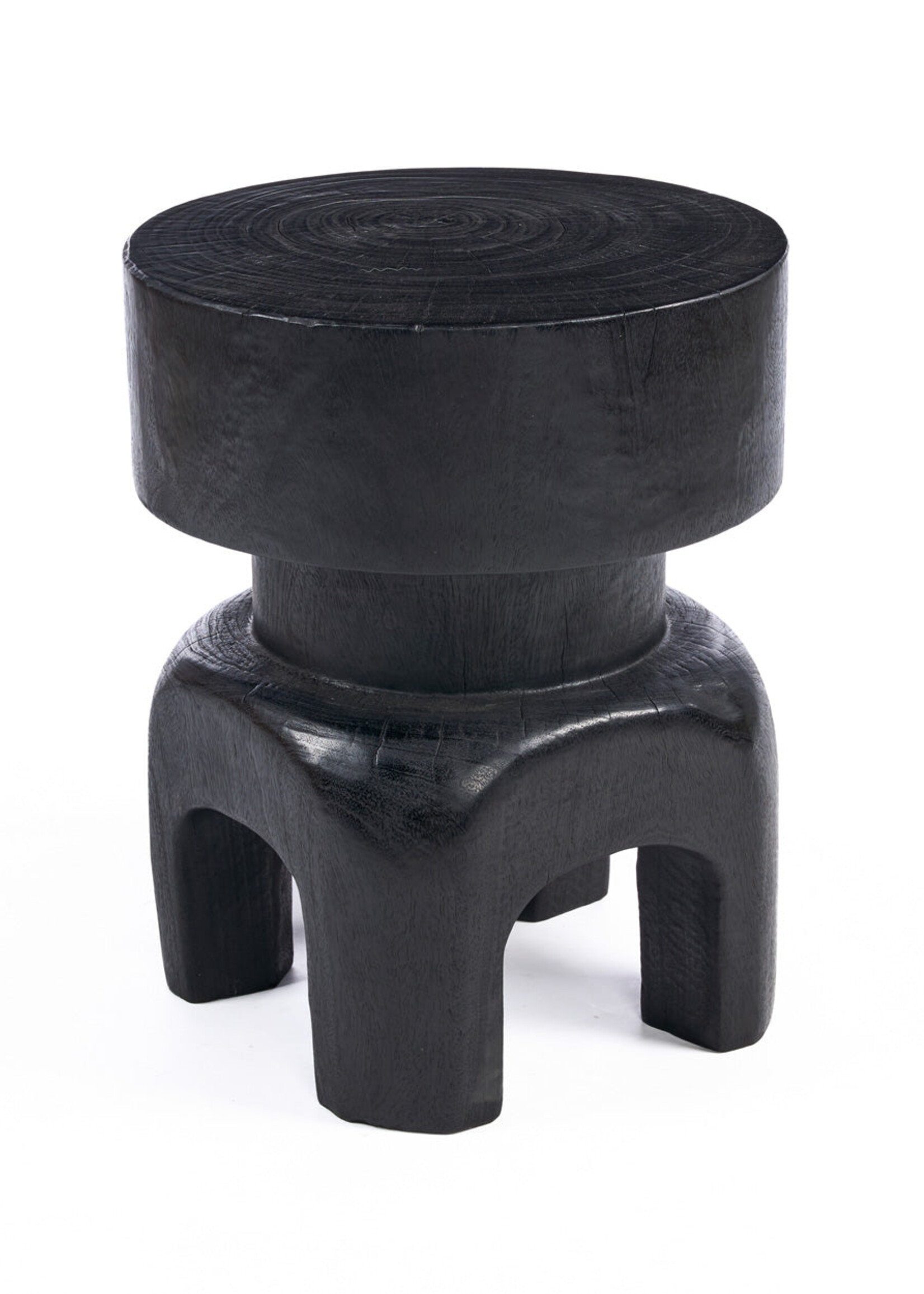Bazar Bizar Antwerp The Squat Spot Stool - Black