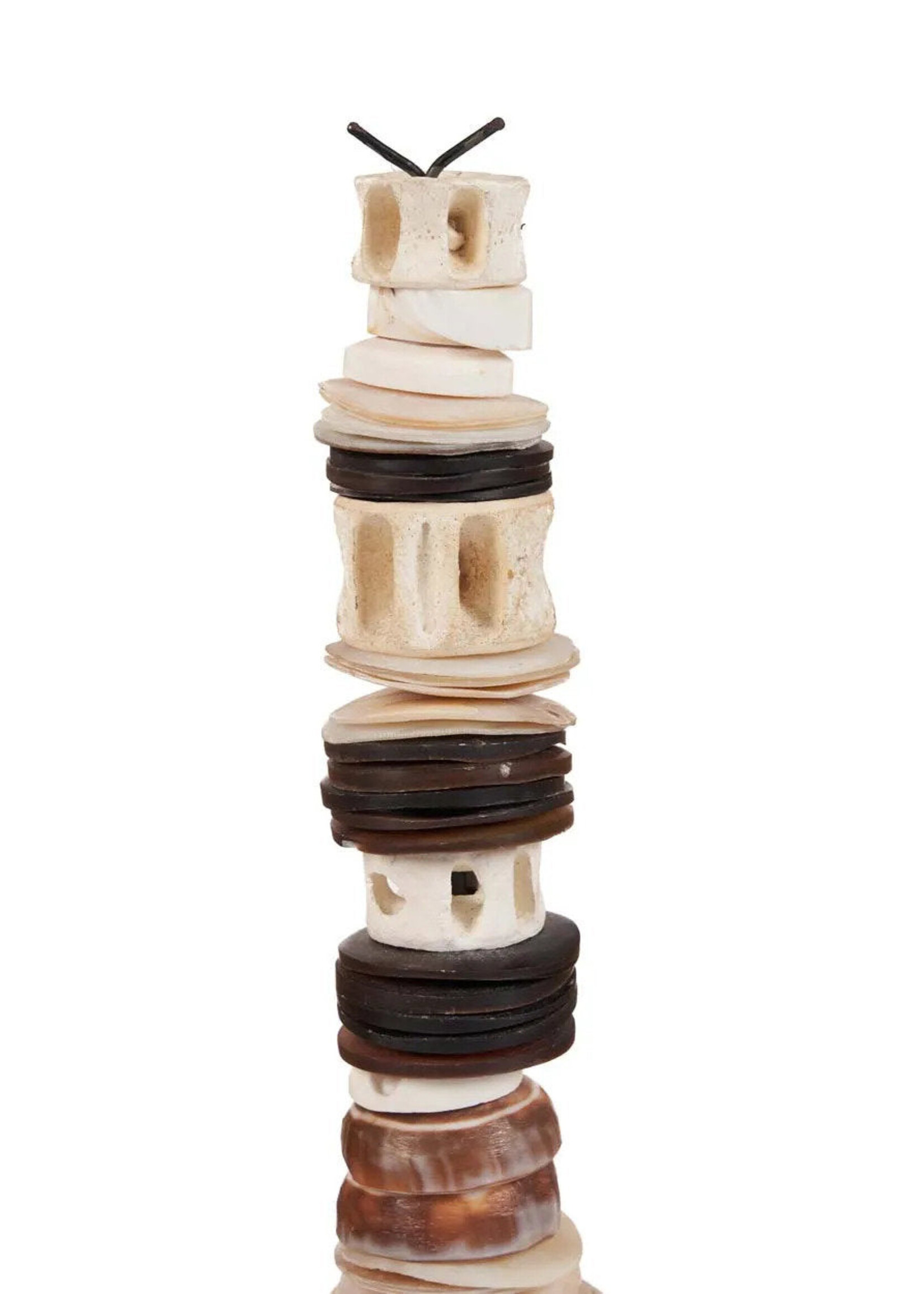Bazar Bizar Antwerp The Money Shell on Stand - Black White - L