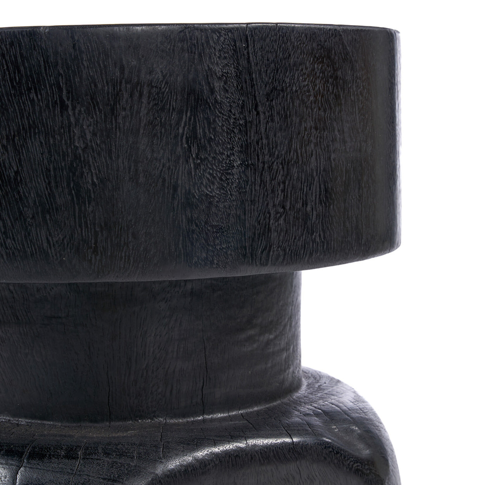 Bazar Bizar Antwerp The Squat Spot Stool - Black