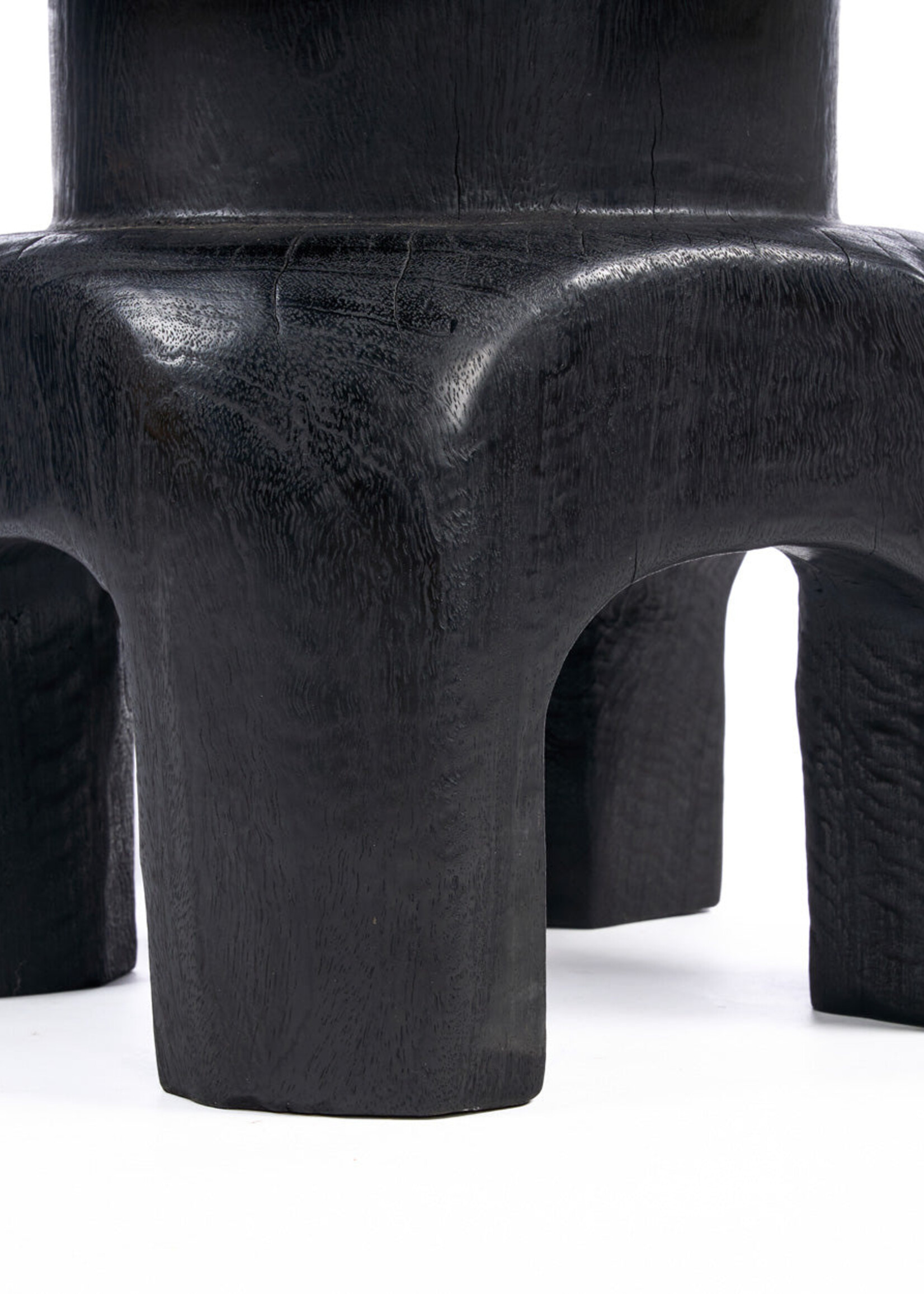 Bazar Bizar Antwerp The Squat Spot Stool - Black
