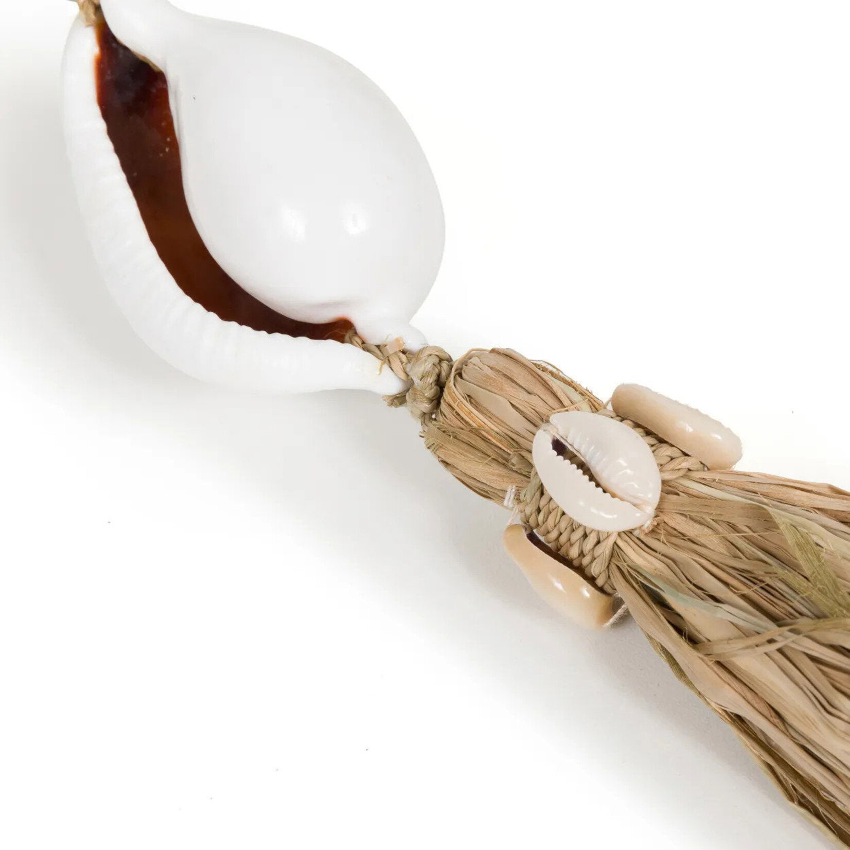 Bazar Bizar Antwerp The Kubu Keychain - White Natural