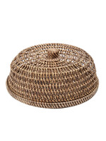Bazar Bizar Antwerp The Rattan Food Cover - Natural Brown - M