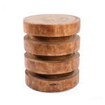 Bazar Bizar Antwerp The Massaka Stool - Natural