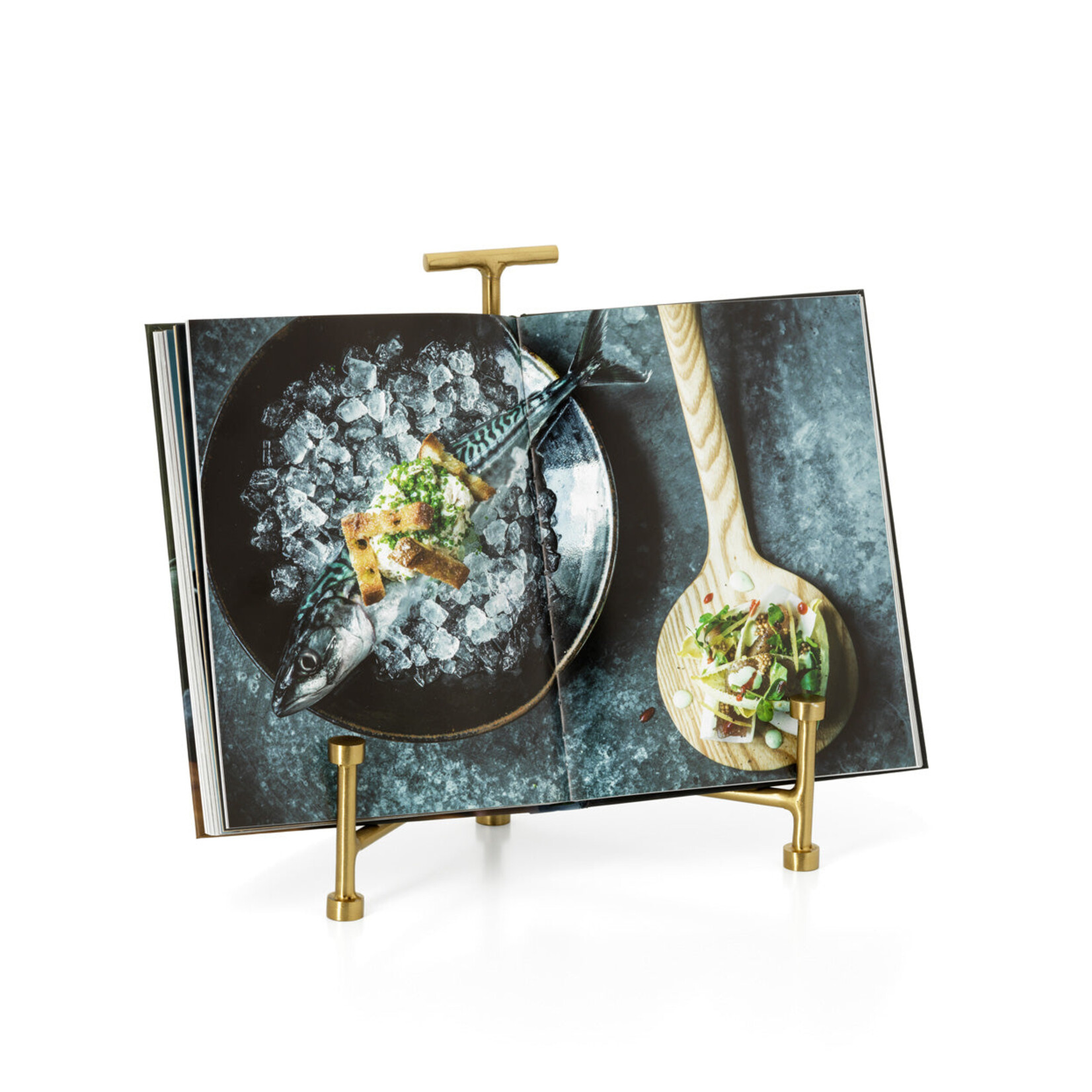 Bazar Bizar Antwerp The Cookbook Stand - Gold - M