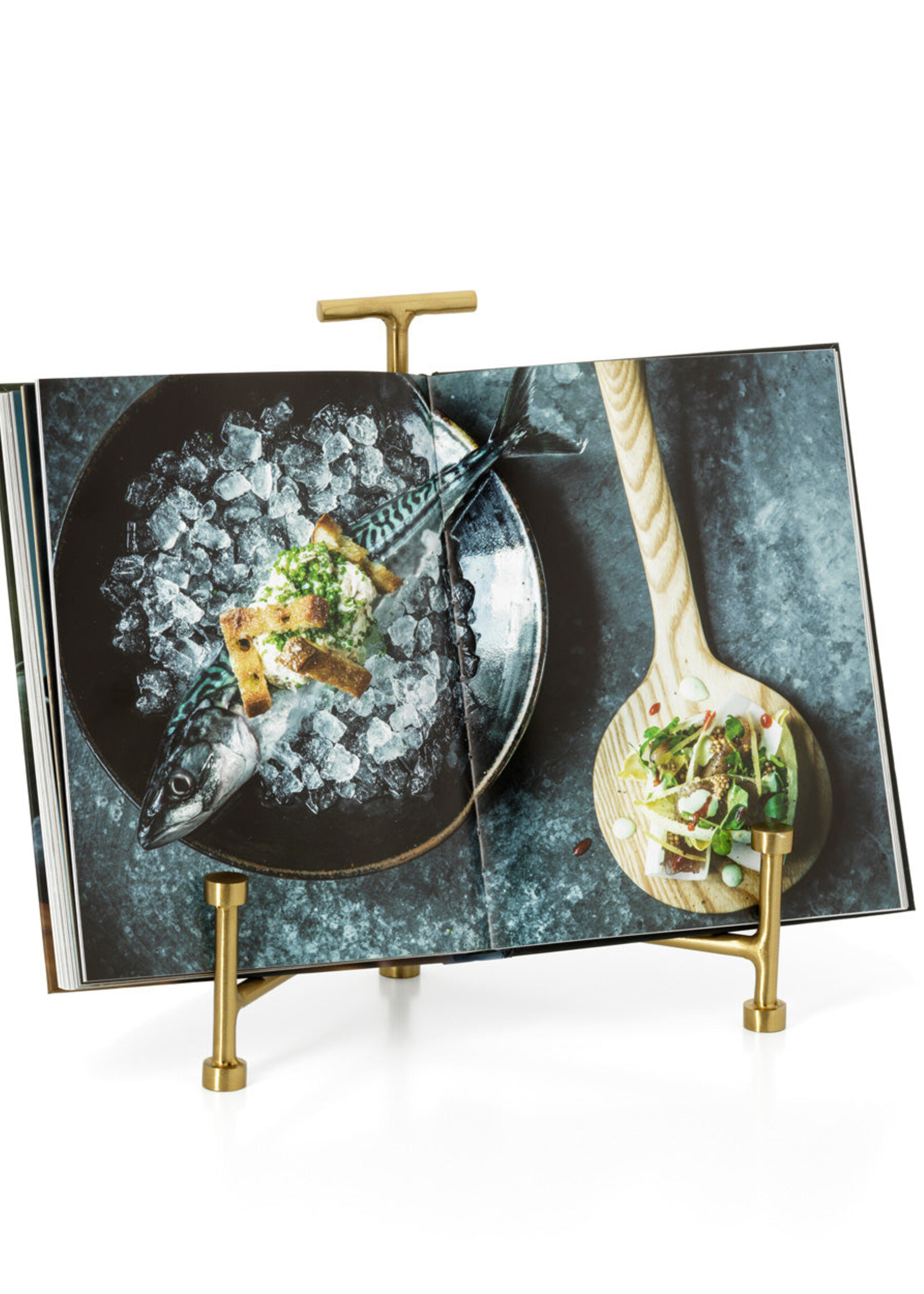 Bazar Bizar Antwerp The Cookbook Stand - Gold - M