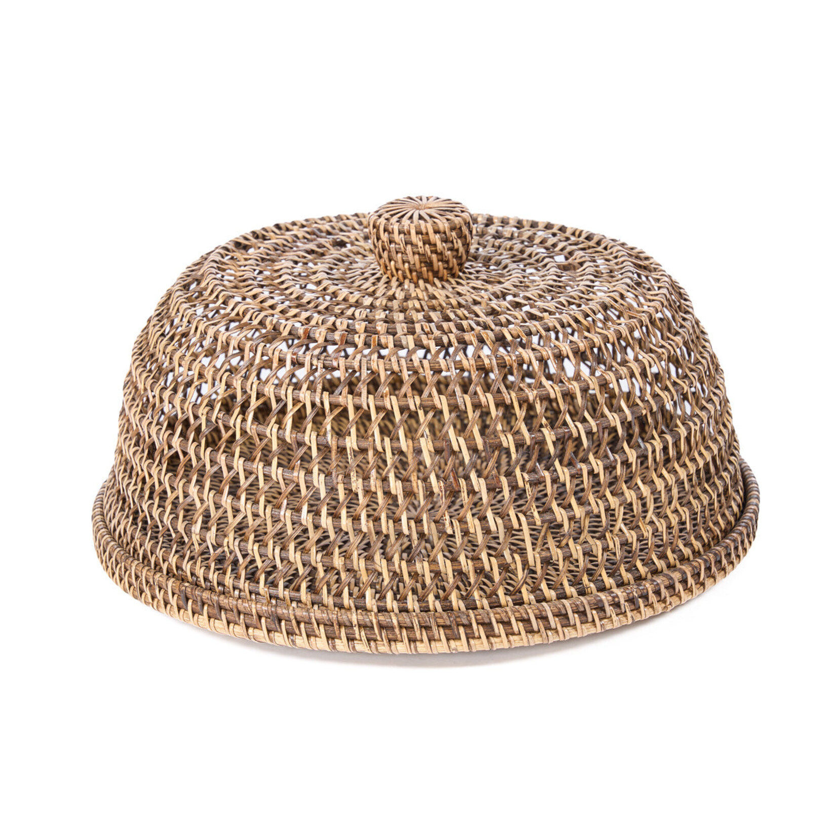 Bazar Bizar Antwerp The Rattan Food Cover - Natural Brown - M