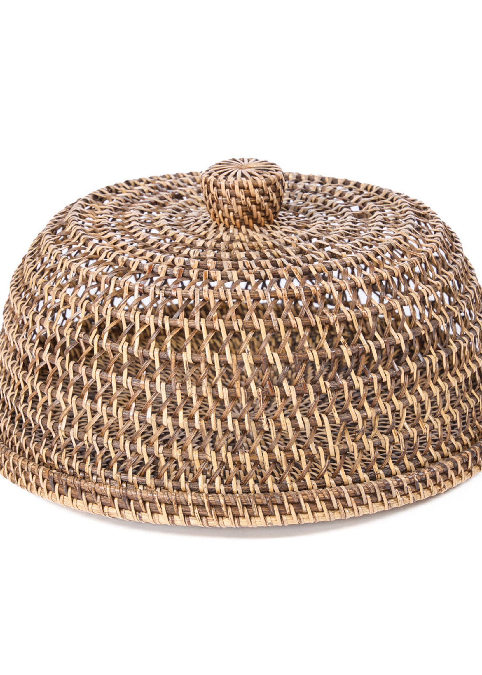 Bazar Bizar Antwerp The Rattan Food Cover - Natural Brown - M