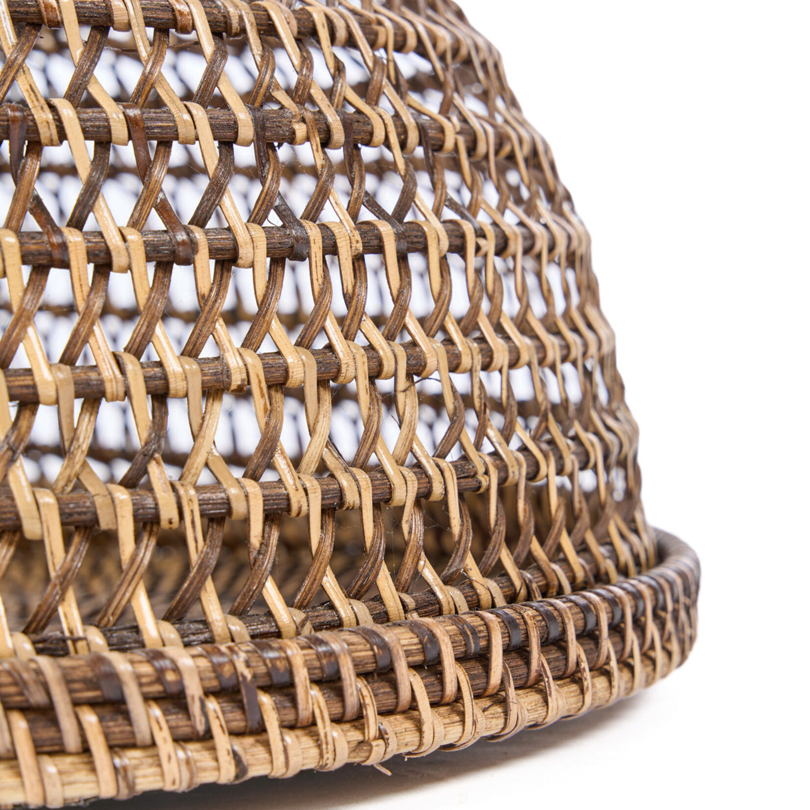 Bazar Bizar Antwerp The Rattan Food Cover - Natural Brown - M