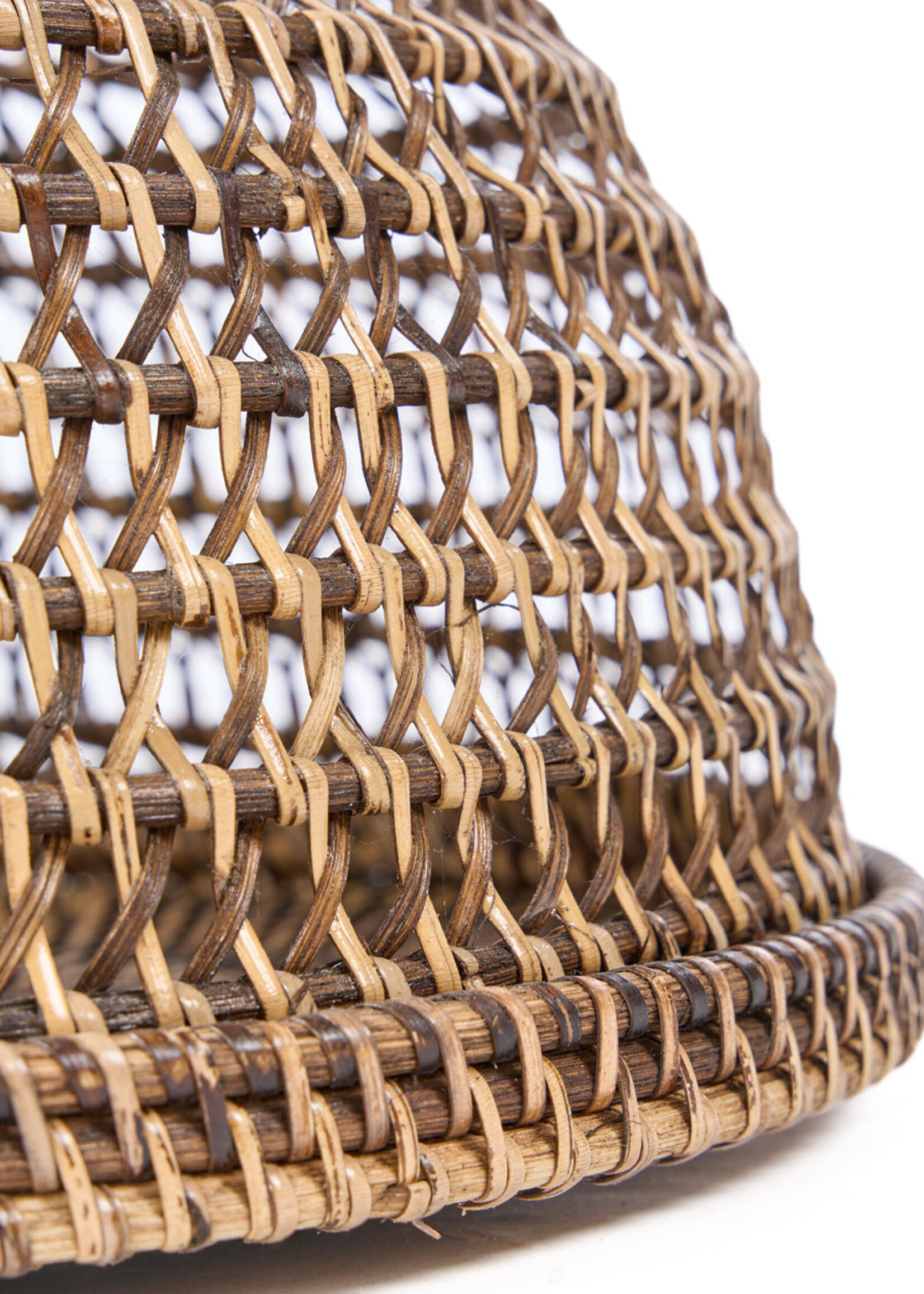 Bazar Bizar Antwerp The Rattan Food Cover - Natural Brown - M
