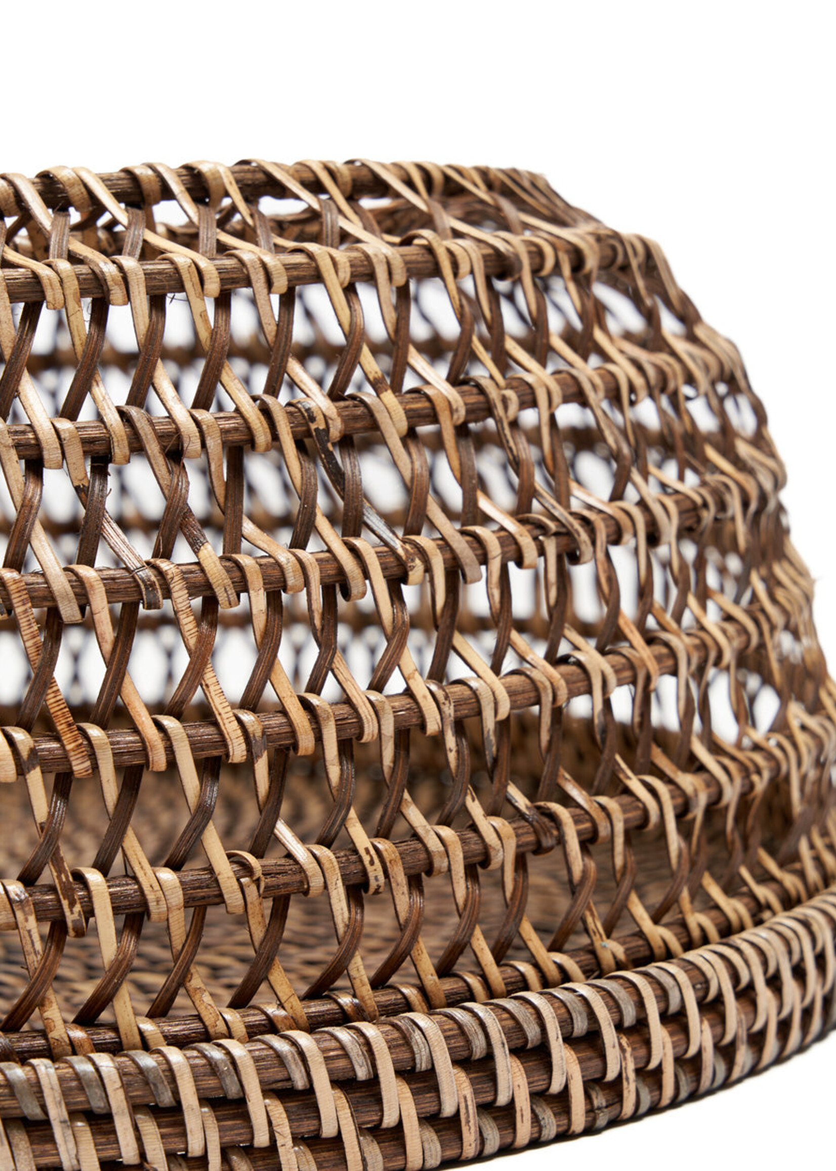 Bazar Bizar Antwerp The Rattan Food Cover - Natural Brown - M