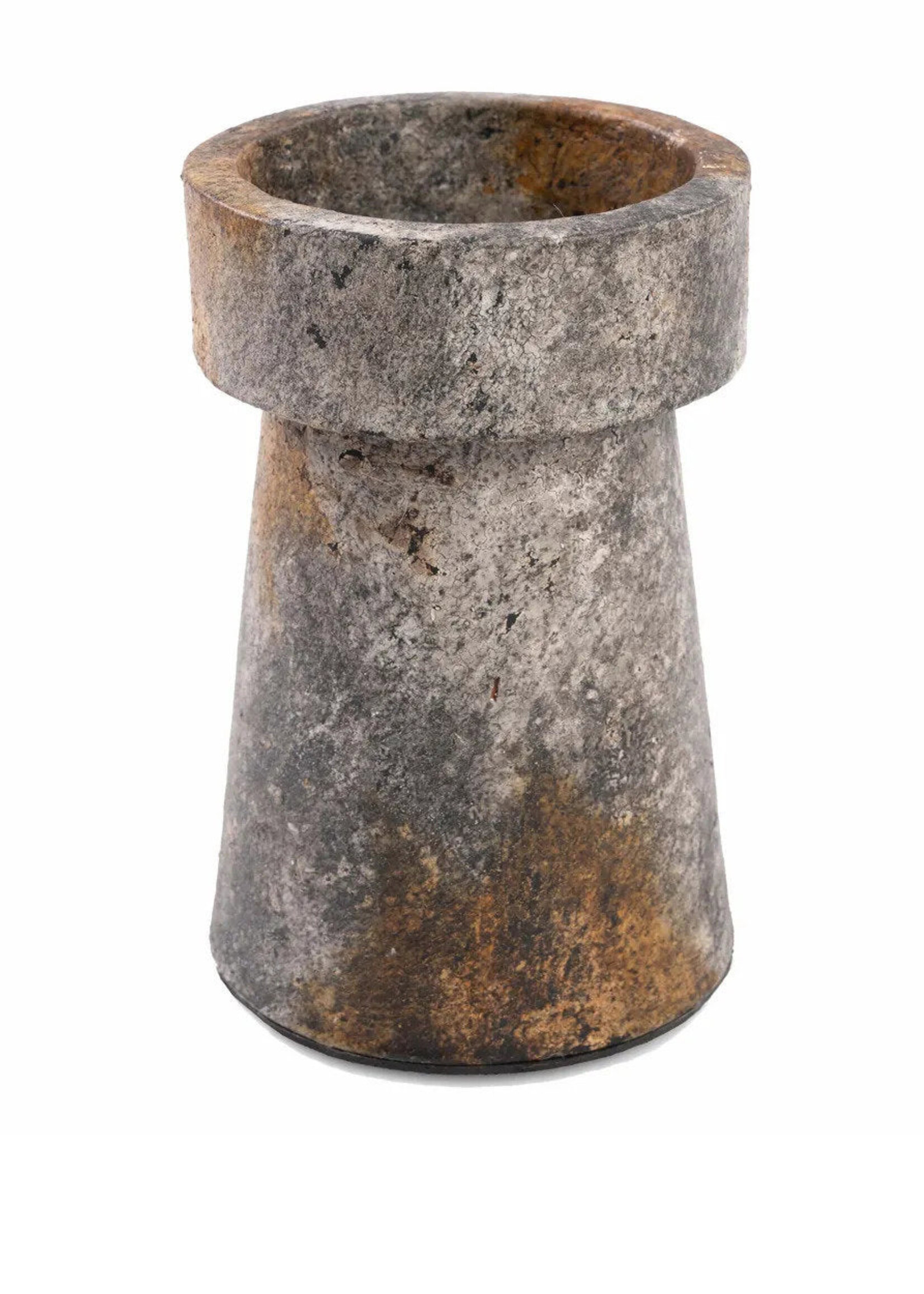 Bazar Bizar The Gypsy Candle Holder - Antique Grey - L