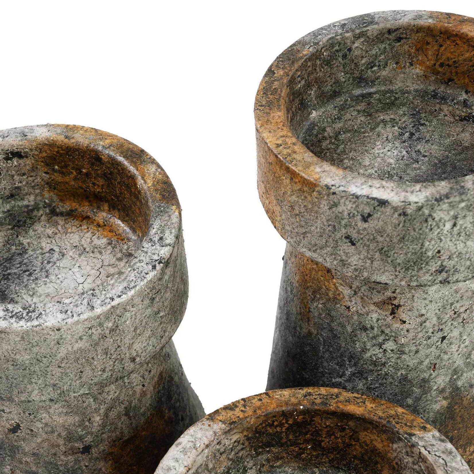 Bazar Bizar The Gypsy Candle Holder - Antique Grey - L
