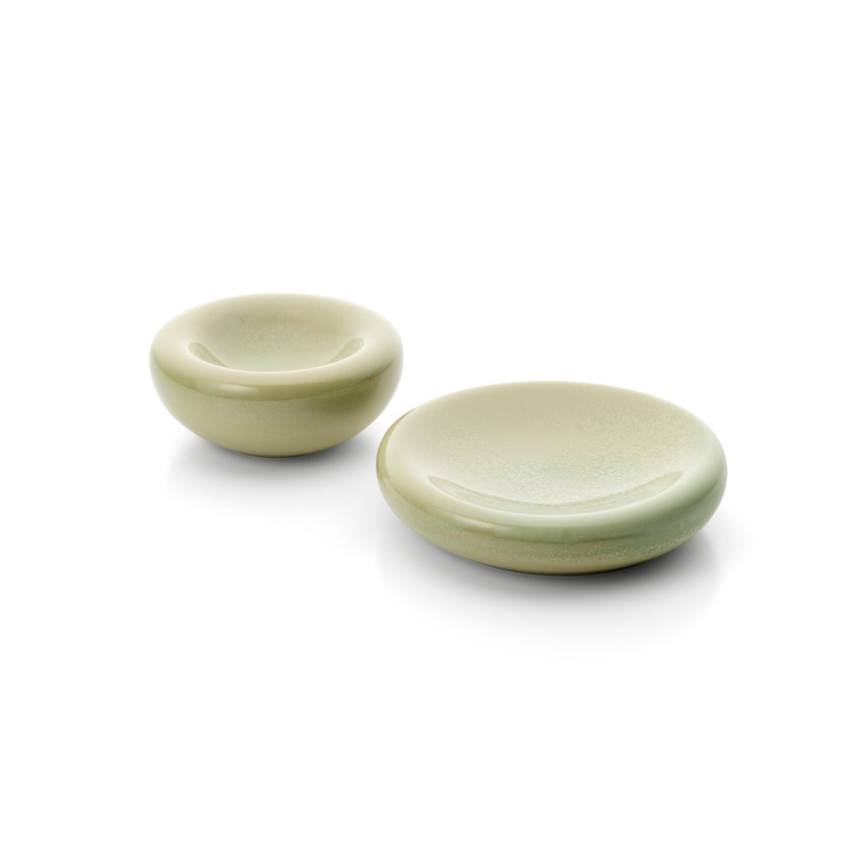 Bazar Bizar Antwerp The Koishi Pebble Dish - Mint Green
