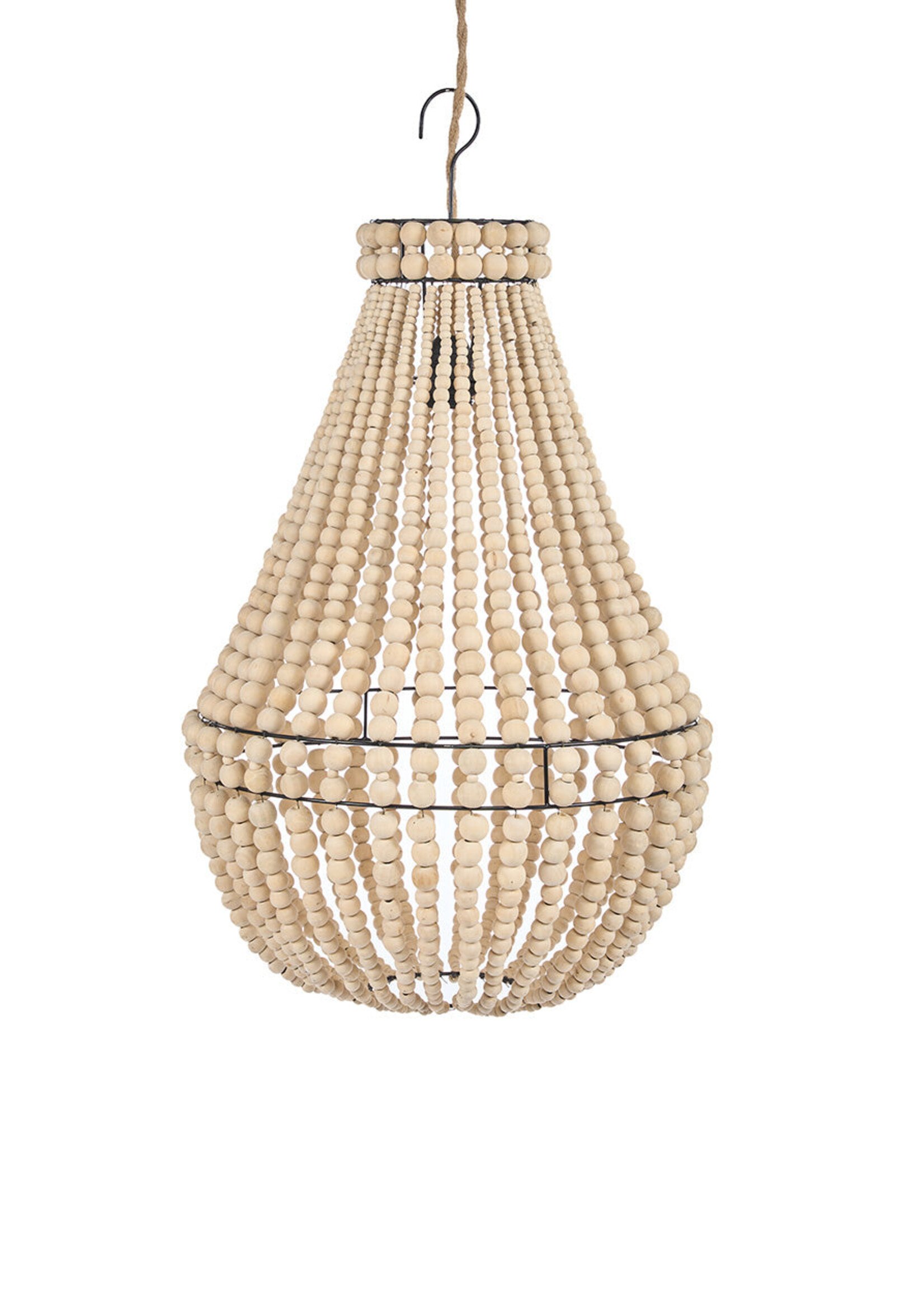 Bazar Bizar Antwerp The Teardrop Chandelier - Natural - M