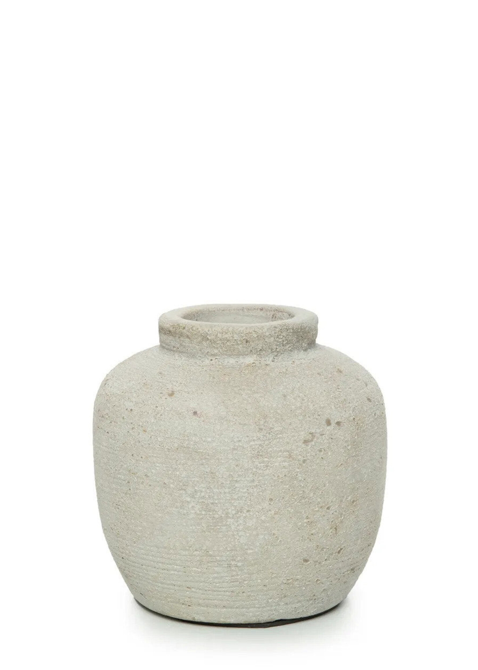 Bazar Bizar Antwerp The Peaky Vase - Concrete - S
