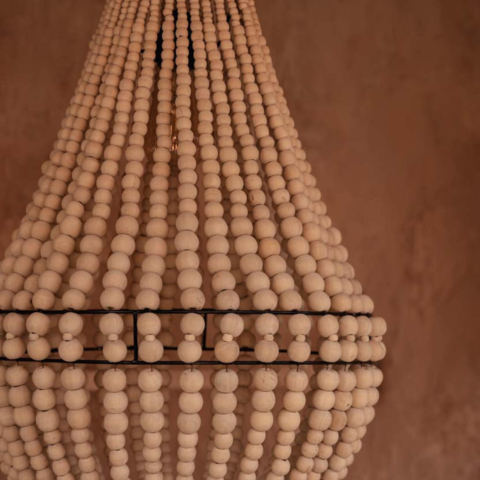 Bazar Bizar Antwerp The Teardrop Chandelier - Natural - M