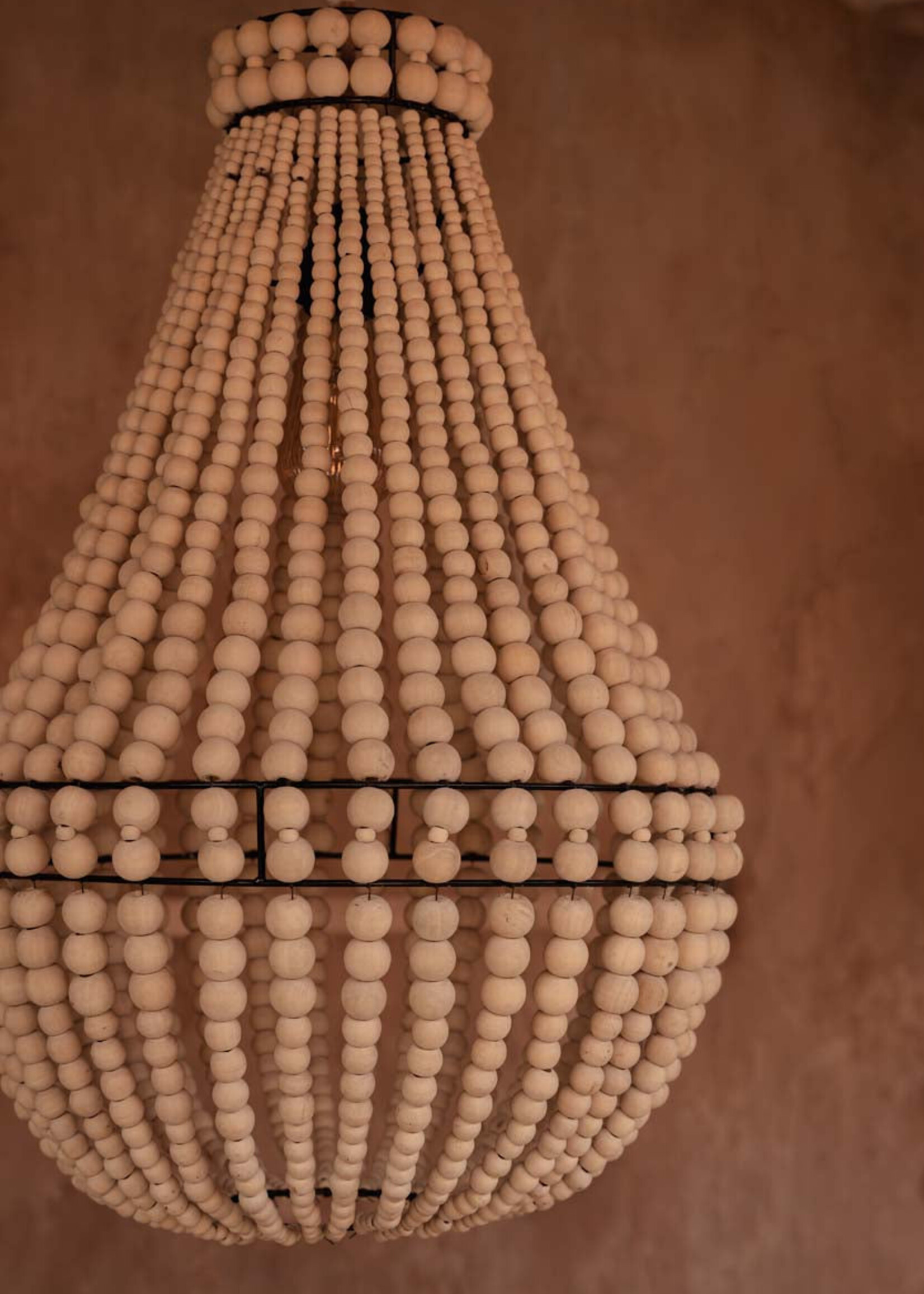 Bazar Bizar Antwerp The Teardrop Chandelier - Natural - M