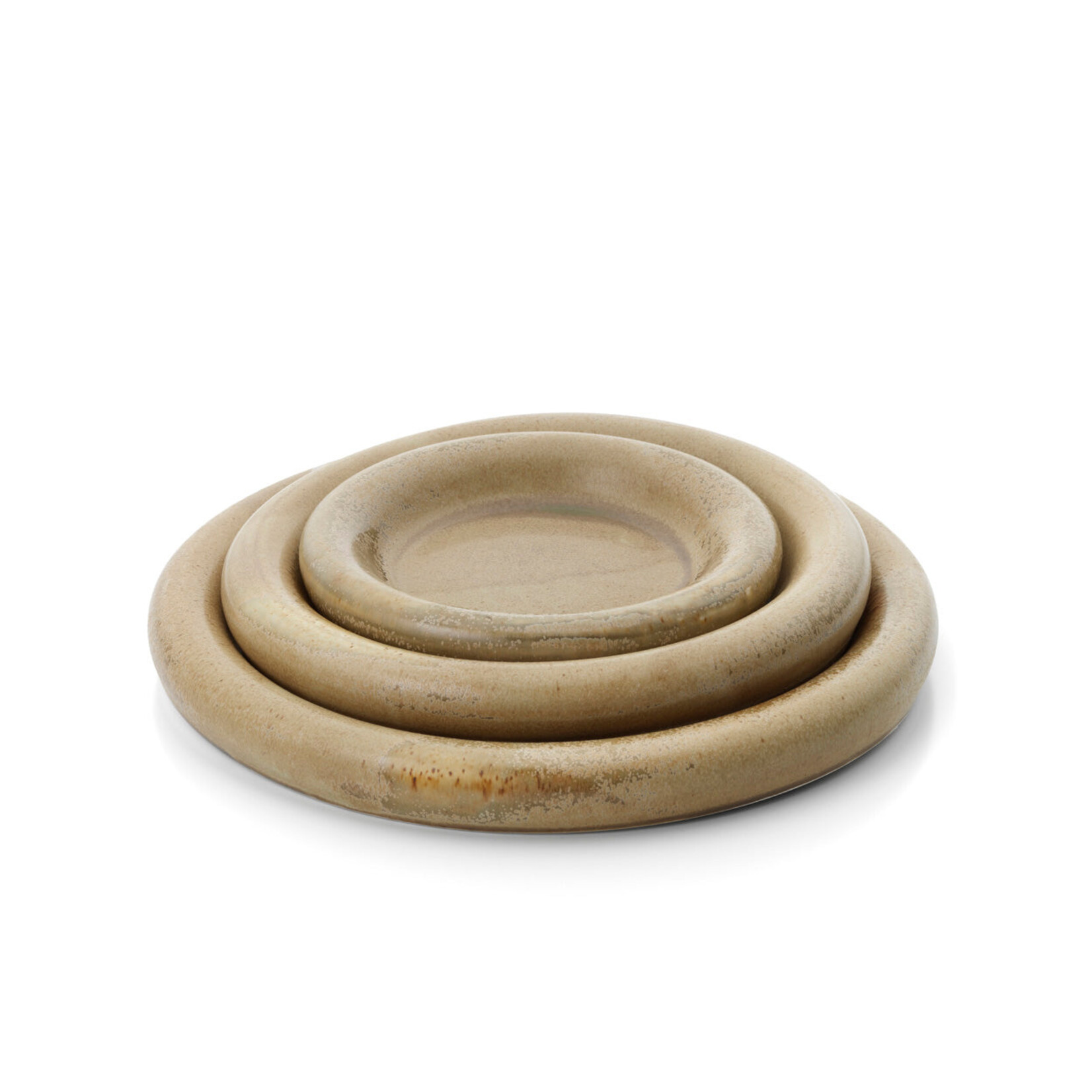 Bazar Bizar Antwerp The Koishi Pebble Plate - Sand - S