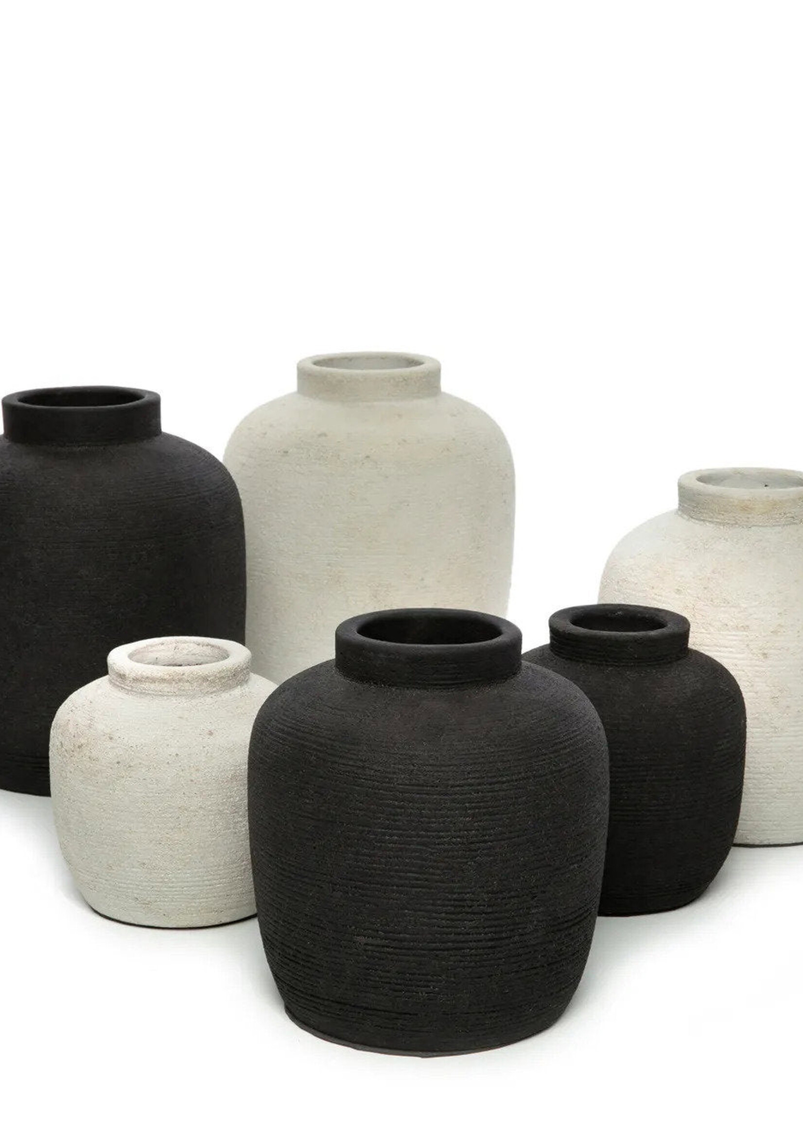 Bazar Bizar Antwerp The Peaky Vase - Concrete - L