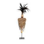 Bazar Bizar Antwerp The Shell Hat on Stand - Natural Black