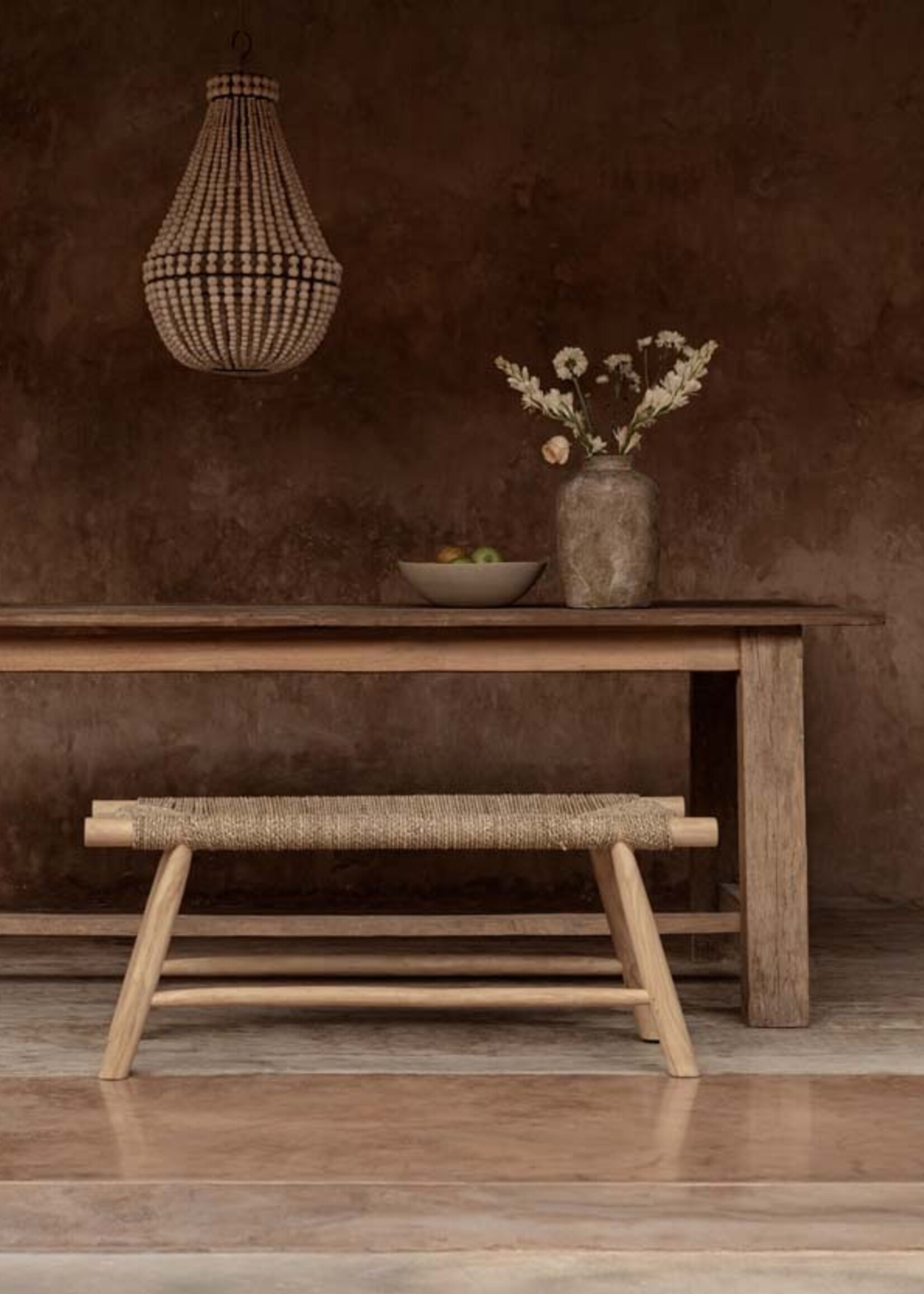 Bazar Bizar Antwerp The Teardrop Chandelier - Natural - M