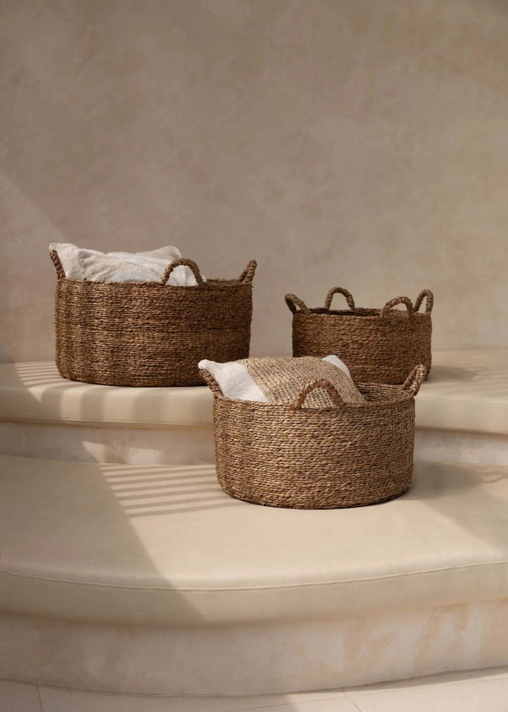 Bazar Bizar Antwerp Les Quatre Mains Baskets - Natural - M
