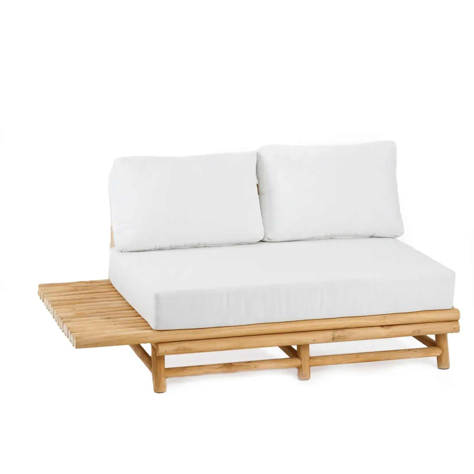 Bazar Bizar Antwerp De Nusa Penida Tweezitter - Naturel Wit - Outdoor