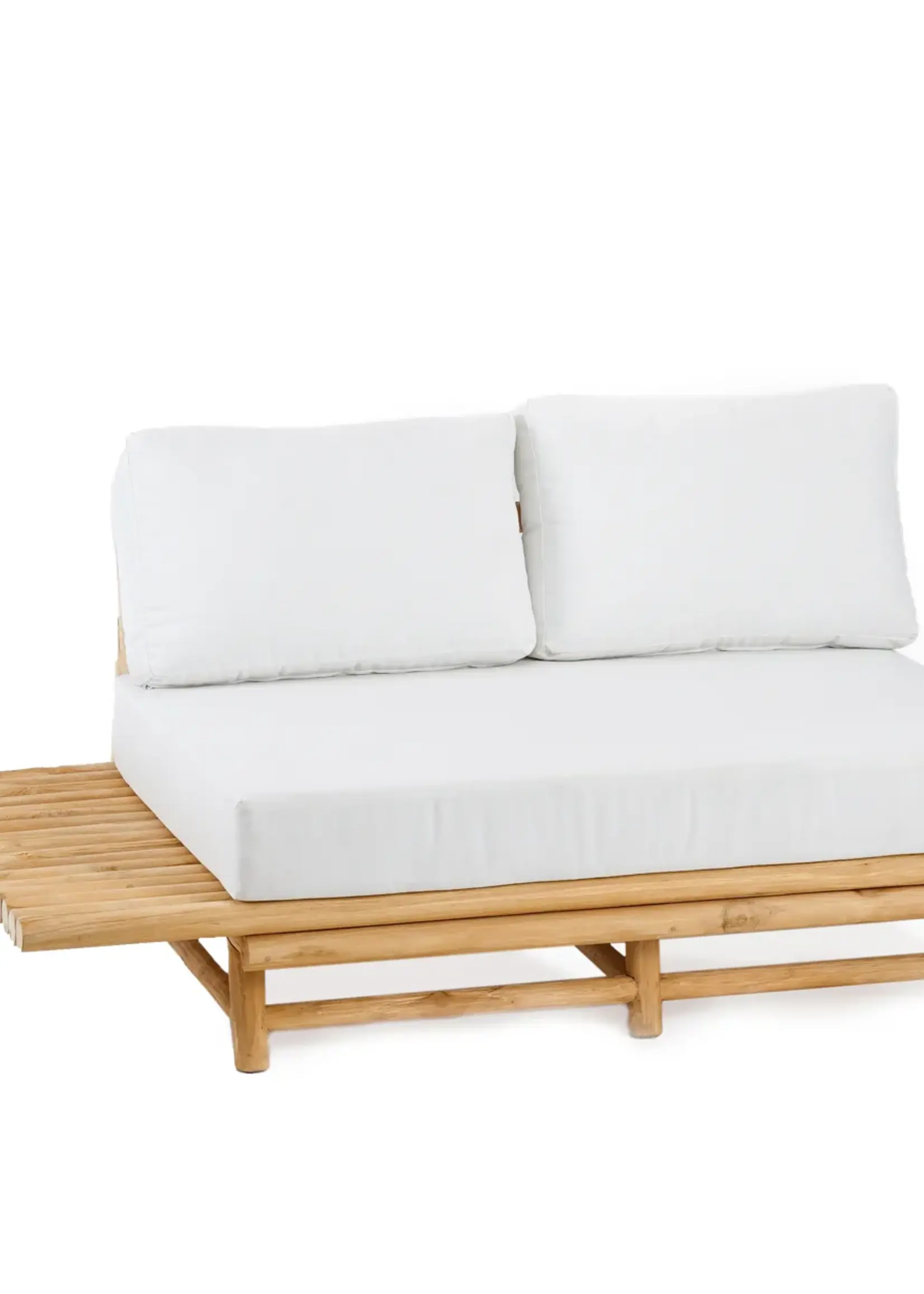Bazar Bizar Antwerp De Nusa Penida Tweezitter - Naturel Wit - Outdoor