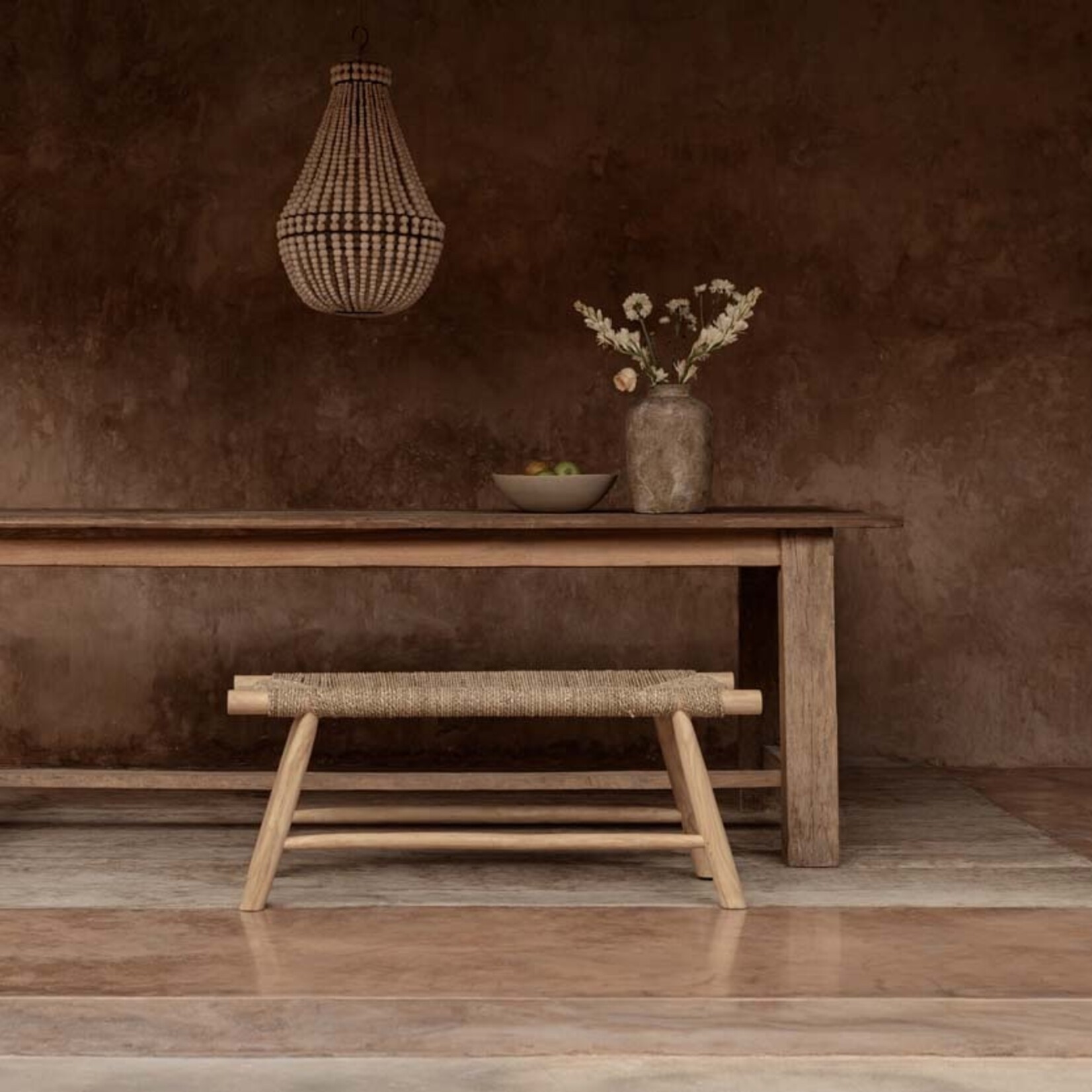 Bazar Bizar Antwerp The Teardrop Chandelier - Natural - M
