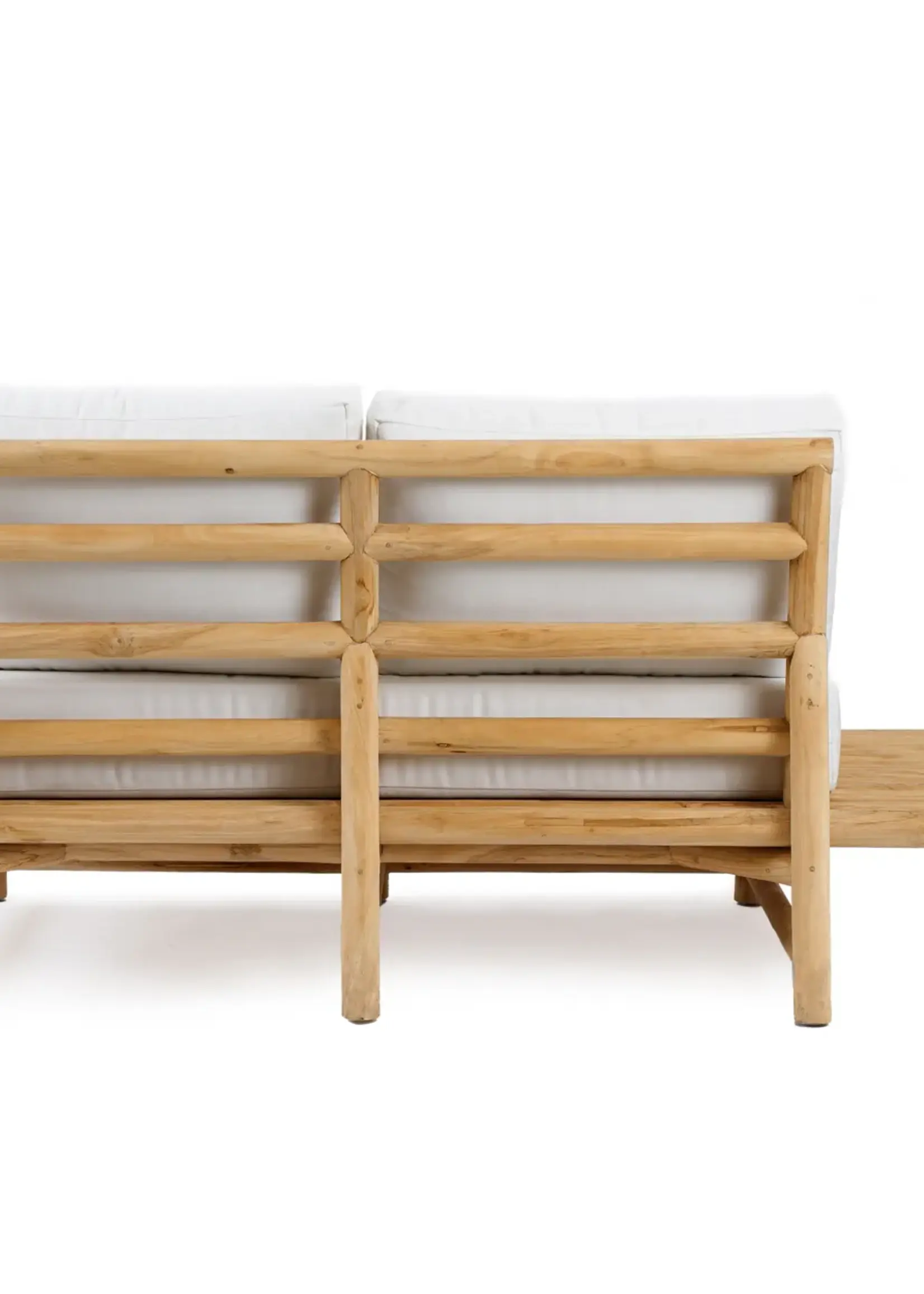 Bazar Bizar Antwerp De Nusa Penida Tweezitter - Naturel Wit - Outdoor