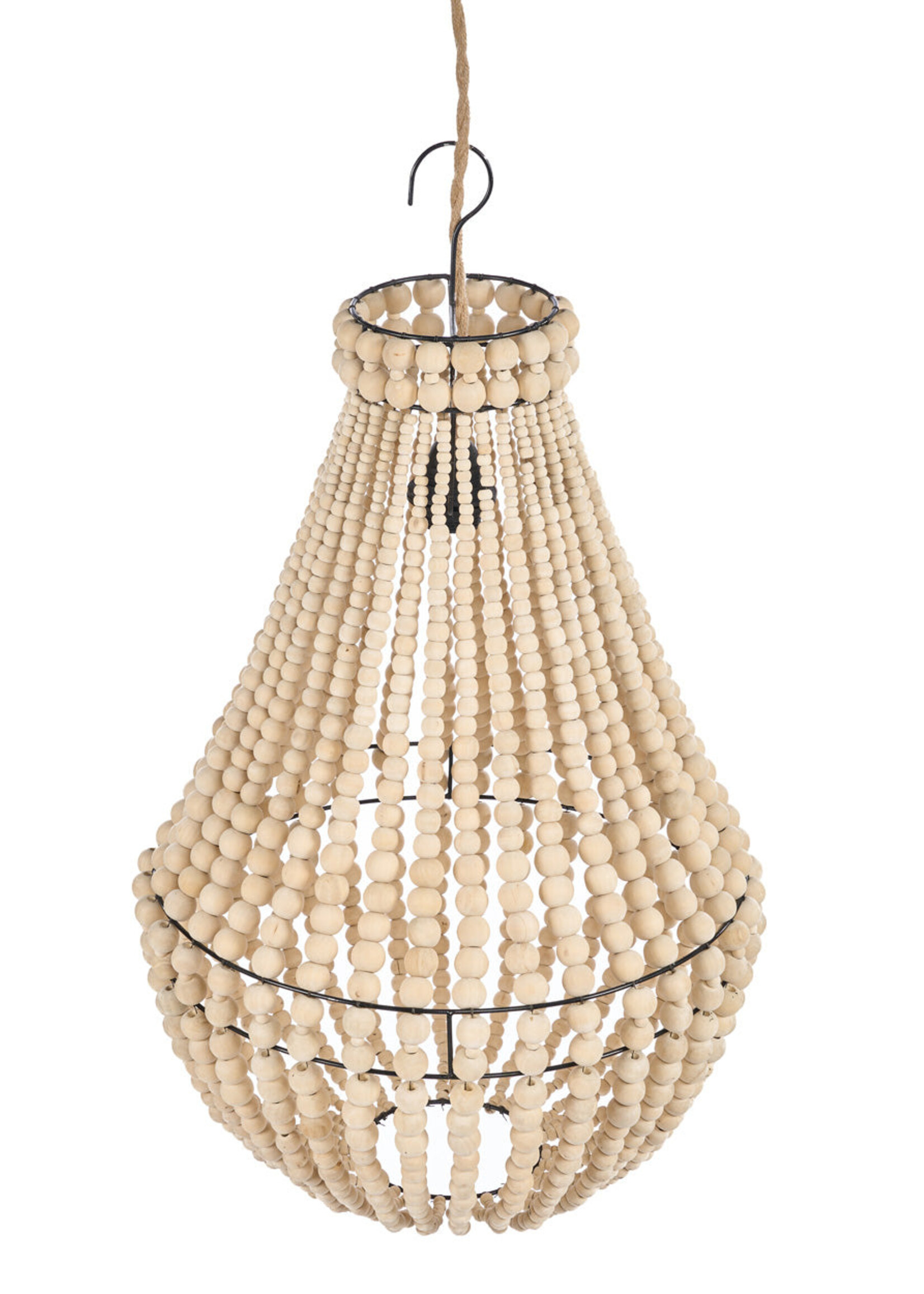 Bazar Bizar Antwerp The Teardrop Chandelier - Natural - M
