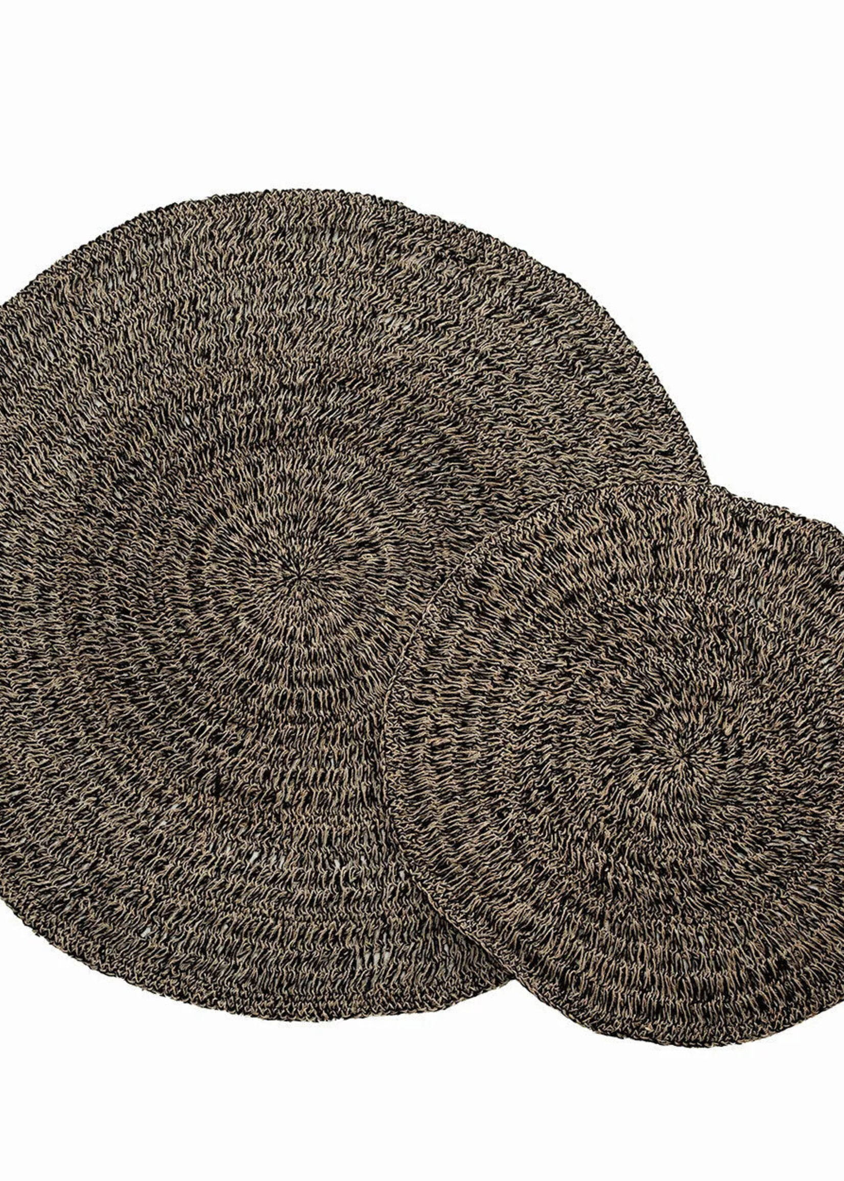 Bazar Bizar Antwerp The Seagrass Carpet - Natural Black - 200