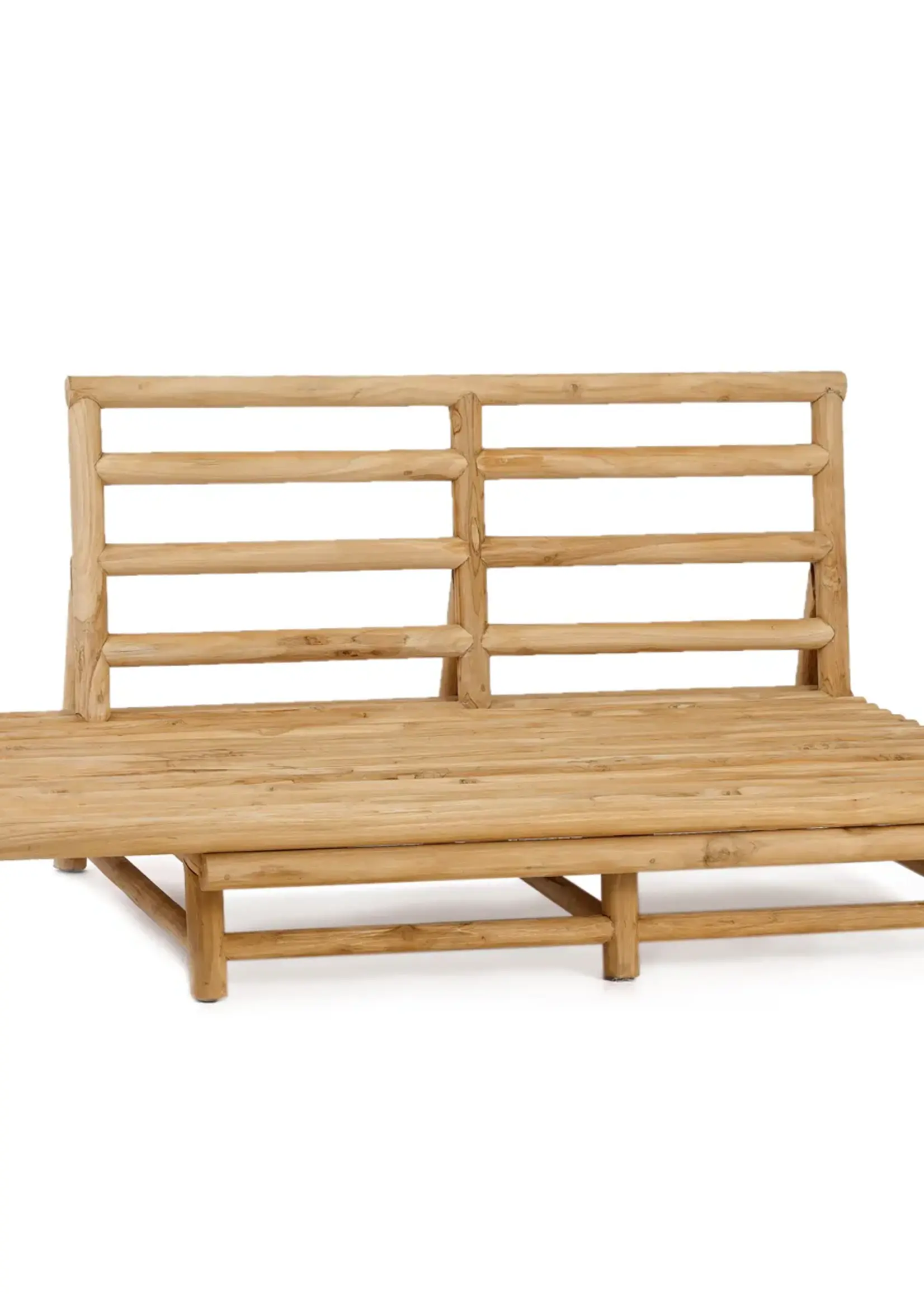 Bazar Bizar Antwerp De Nusa Penida Tweezitter - Naturel Wit - Outdoor